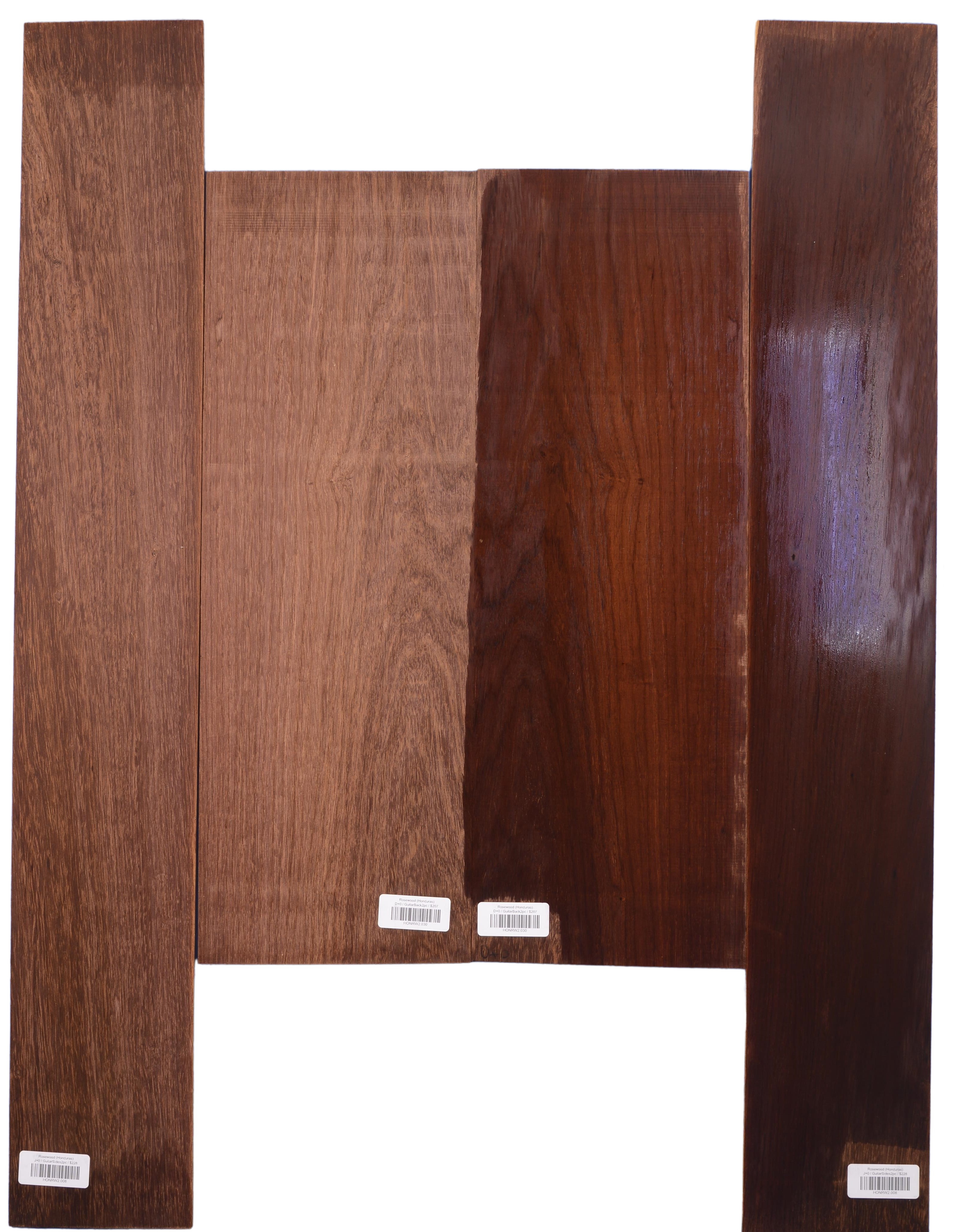 Rosewood (Honduras) GuitarSet4pcATC HONRW1.G.940