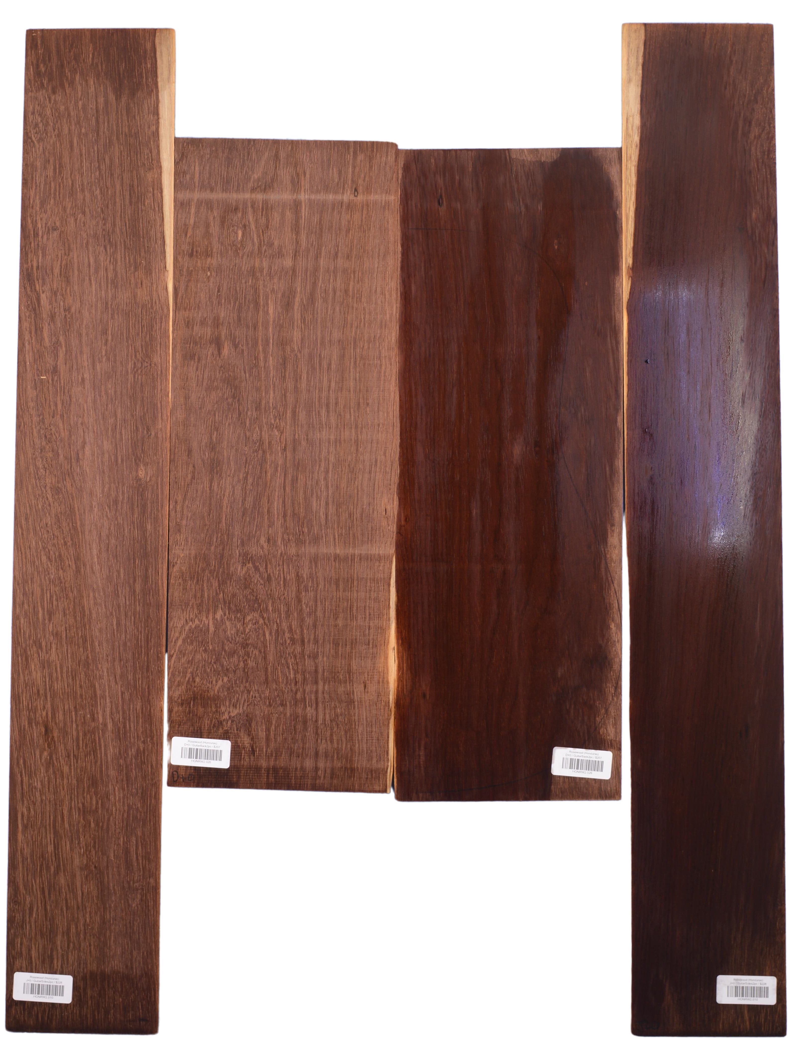 Rosewood (Honduras) GuitarSet4pcATC HONRW1.G.942