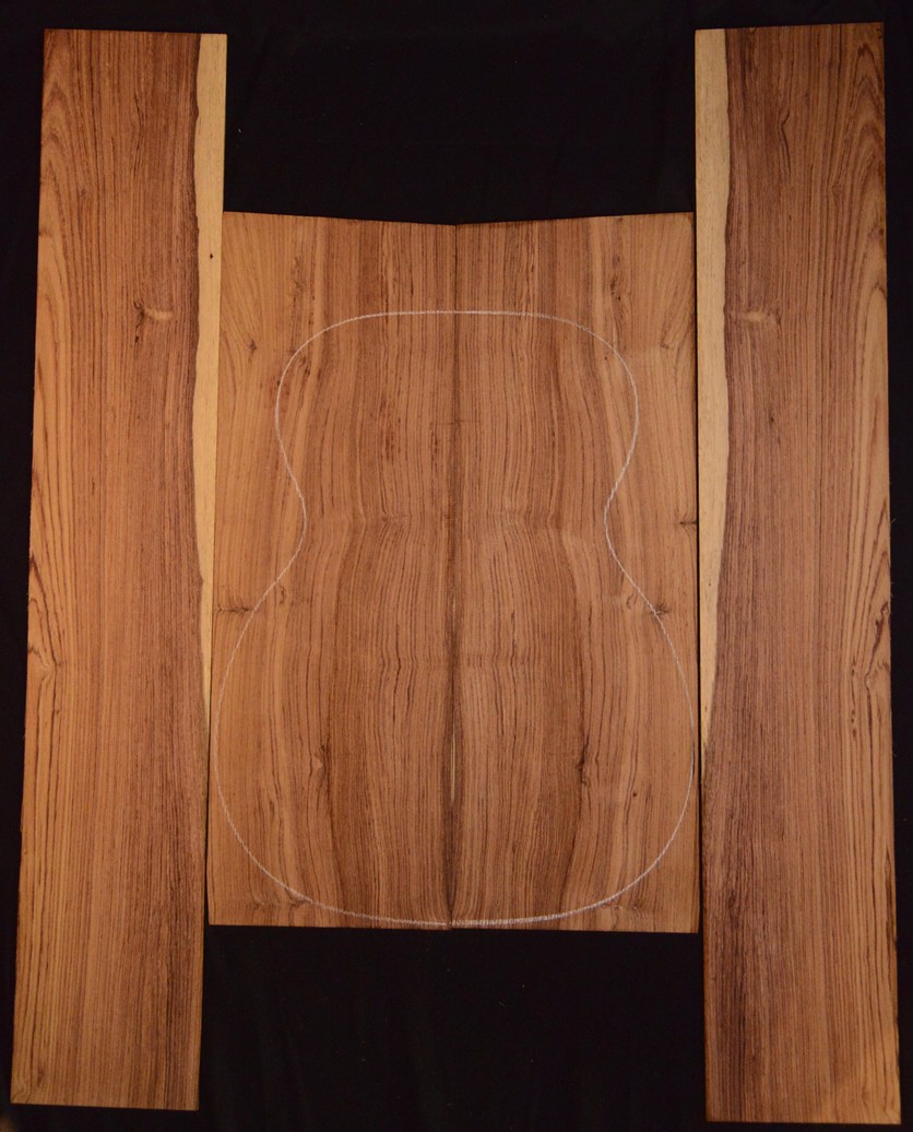 Rosewood (Honduras) GuitarSet4pcATC HONRW2.G.062