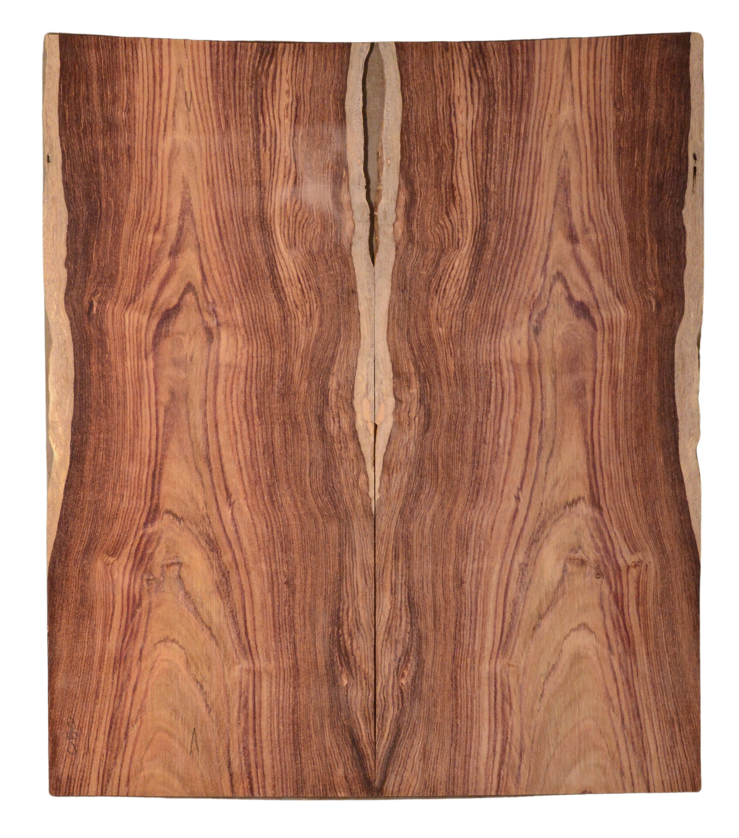 Rosewood (Honduras) GuitarBack2pcATC HONRW3.G.176