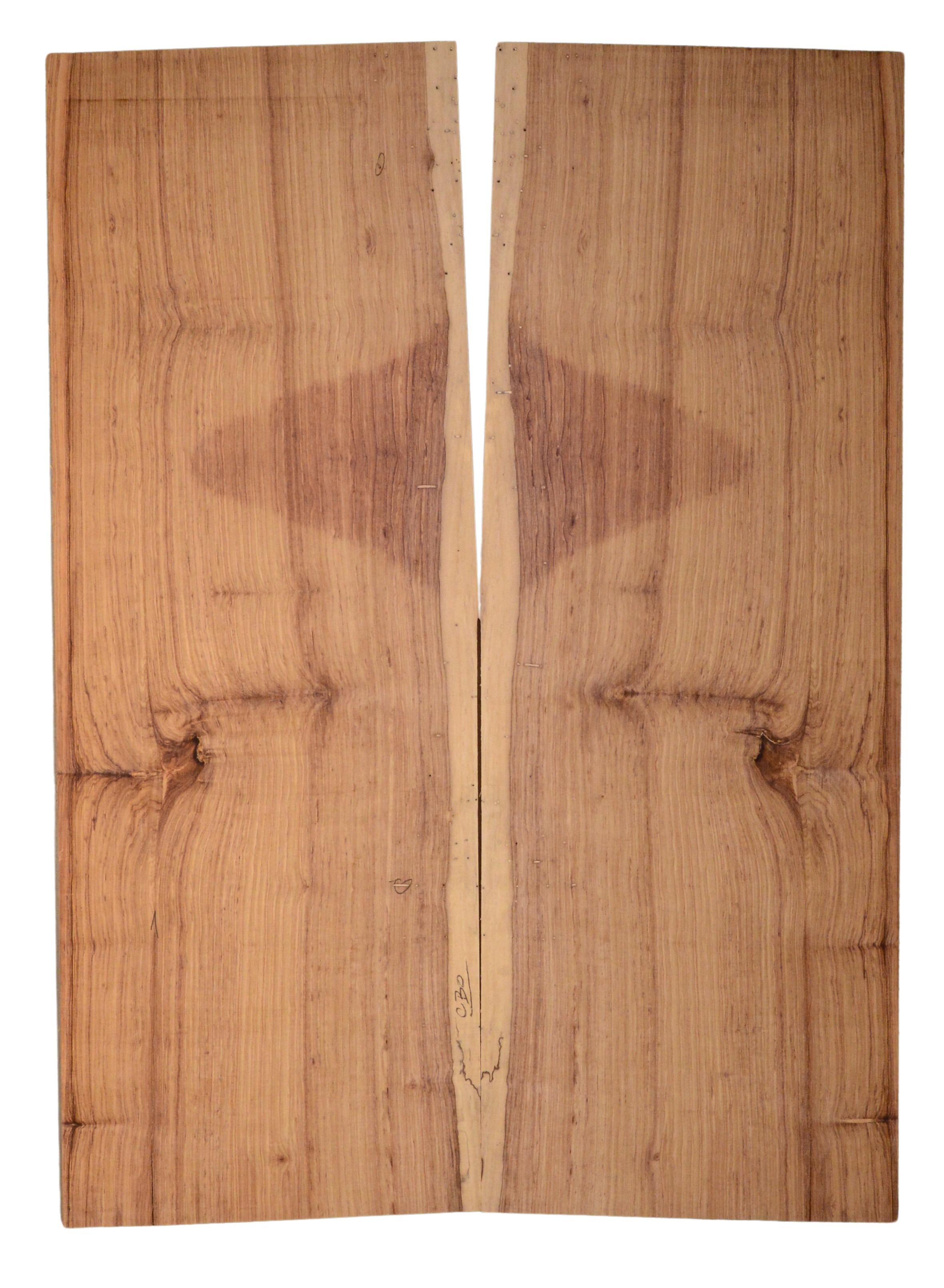 Rosewood (Honduras) GuitarBack2pcATC HONRW3.G.179