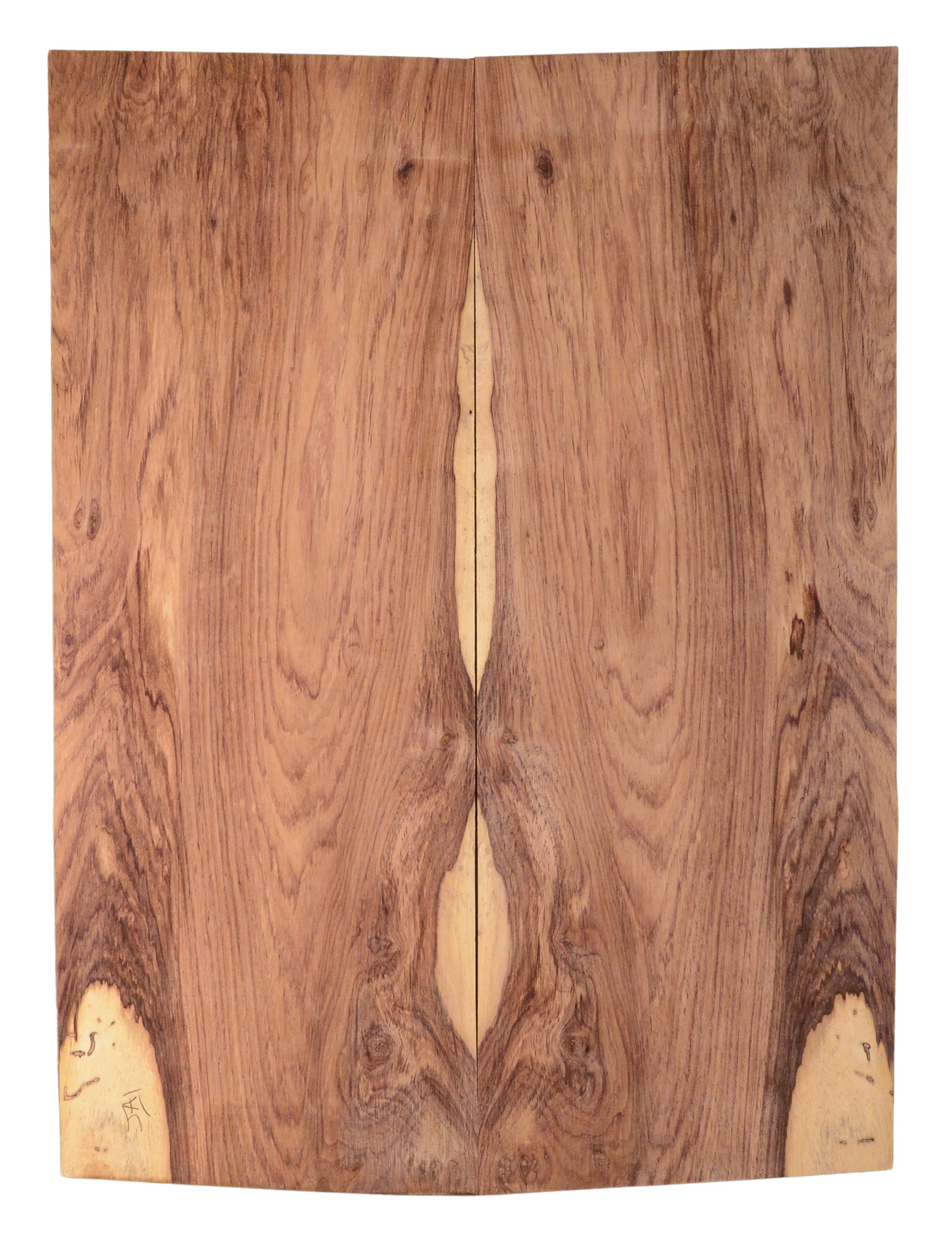 Rosewood (Honduras) GuitarBack2pcATC HONRW3.G.200