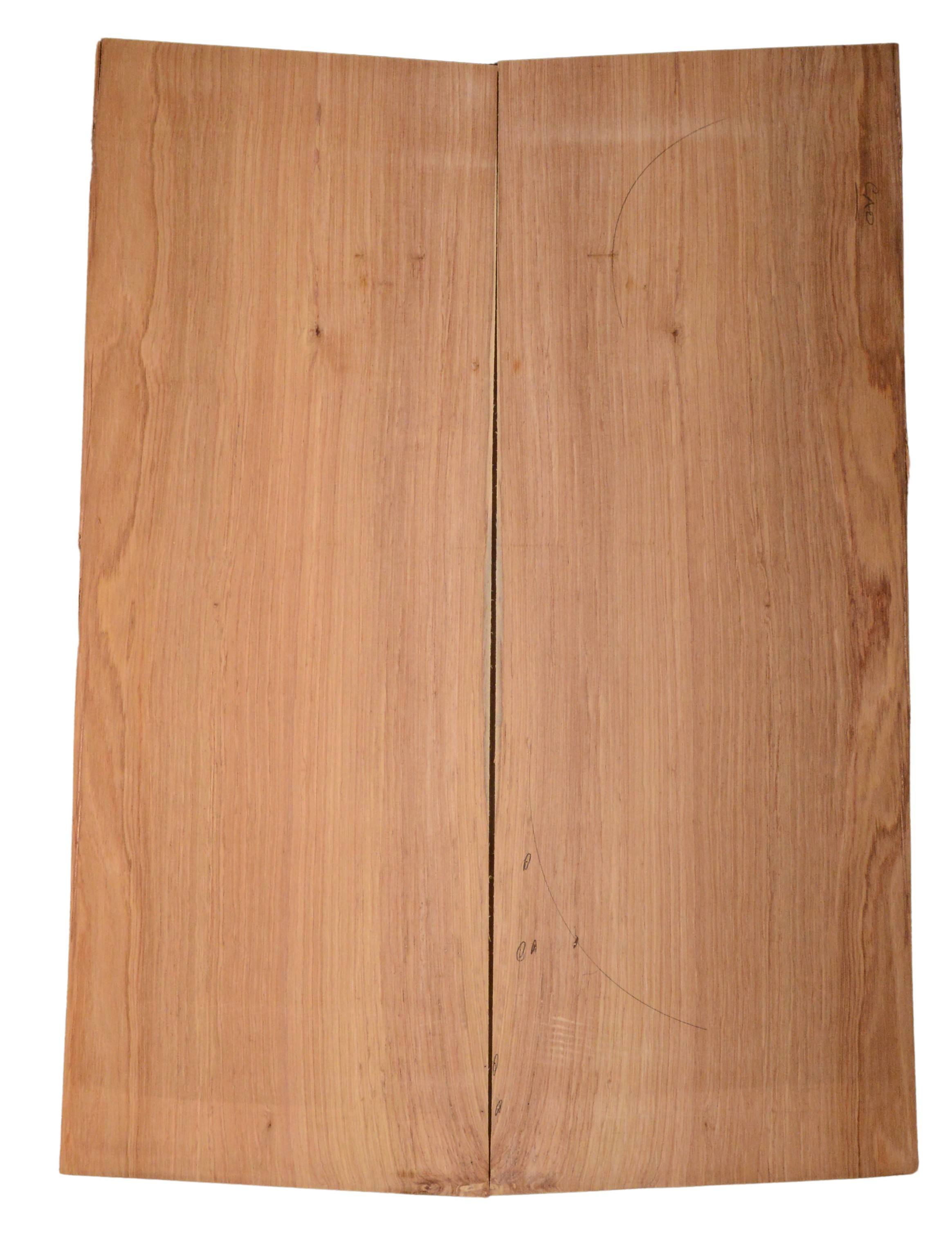 Rosewood (Honduras) GuitarBack2pcATC HONRW3.G.300