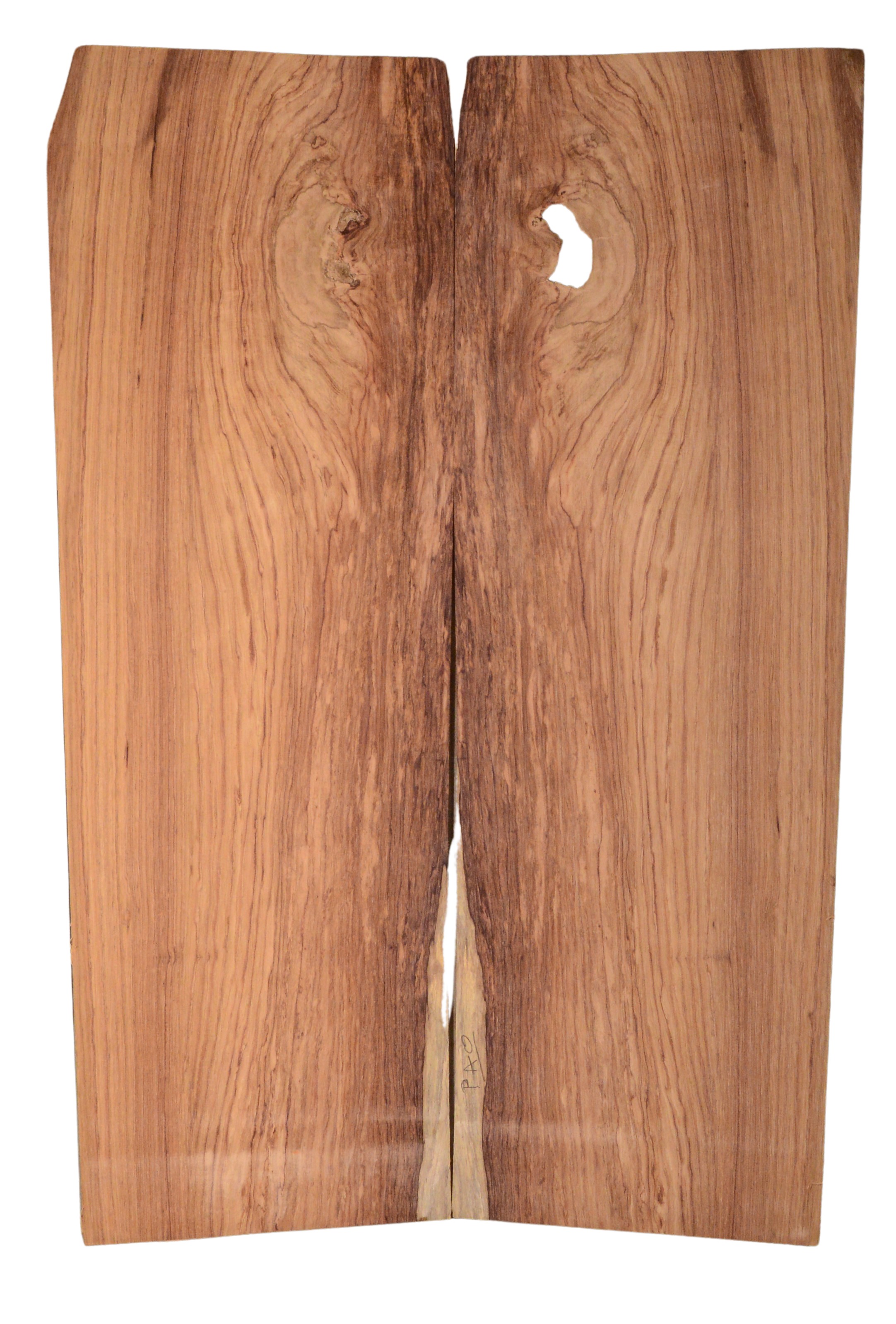 Rosewood (Honduras) GuitarBack2pcATC HONRW3.G.397