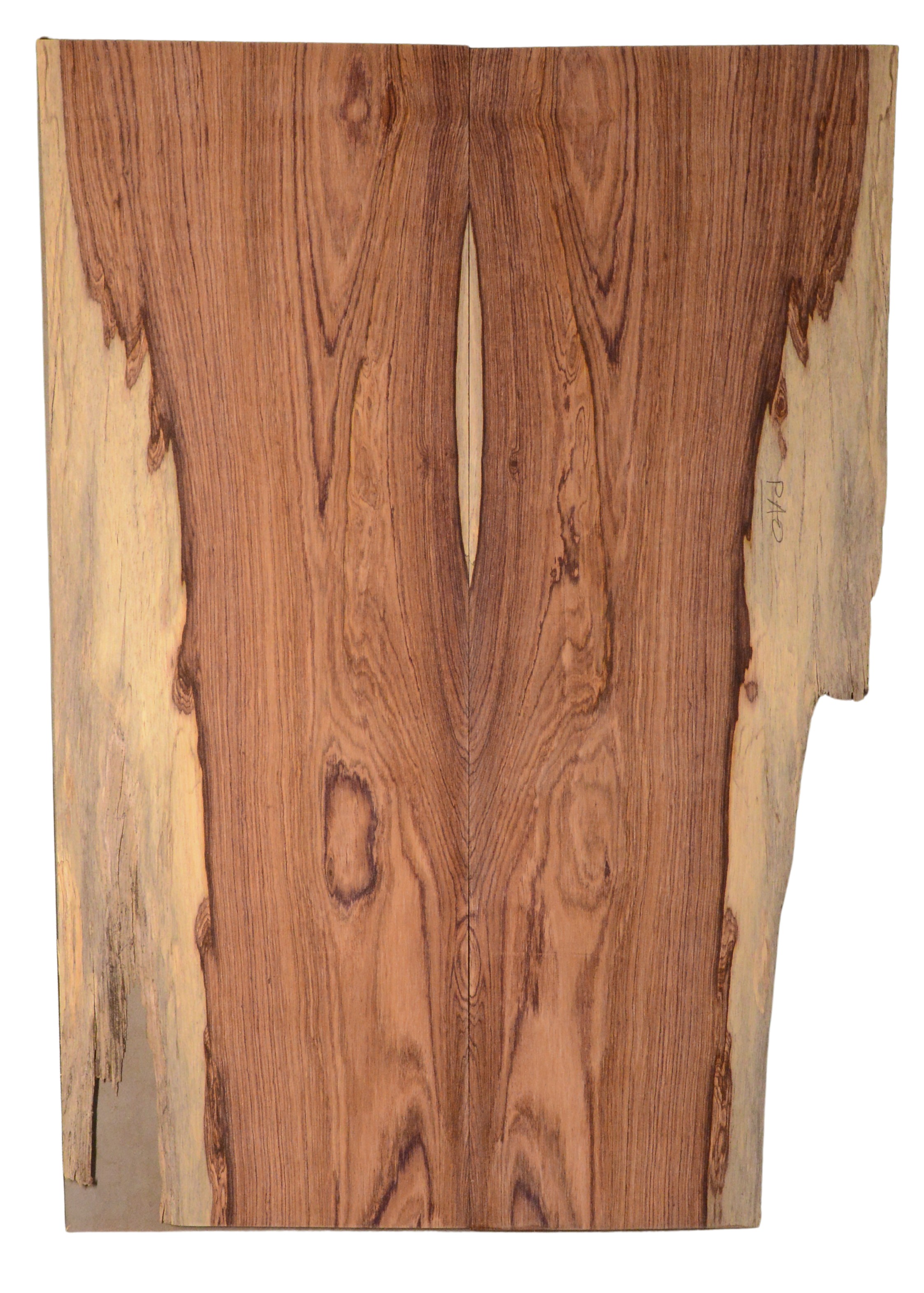 Rosewood (Honduras) GuitarBack2pcATC HONRW3.G.401