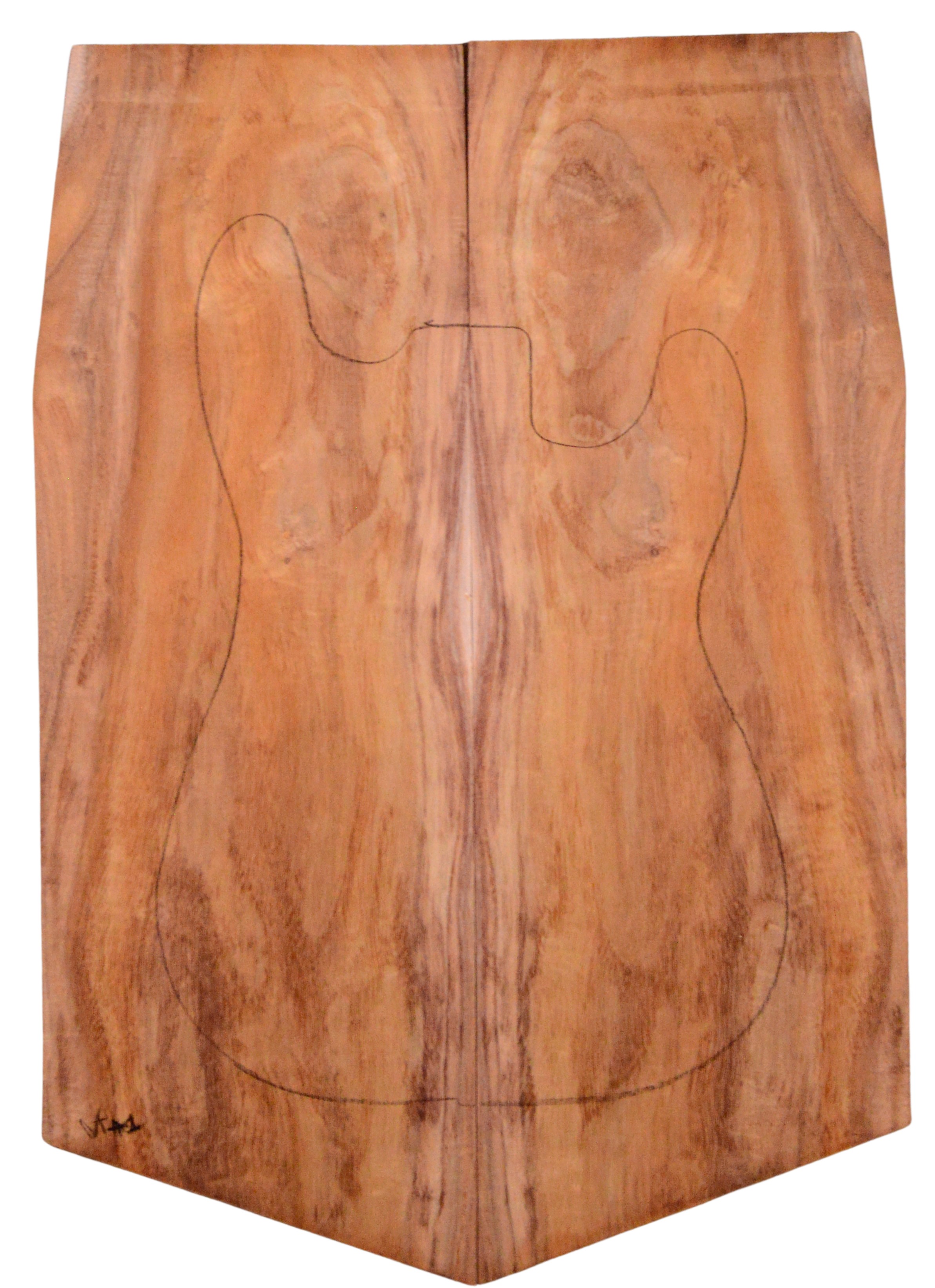 Koa GuitarSolidBodyTopATC KOAMX.G.040