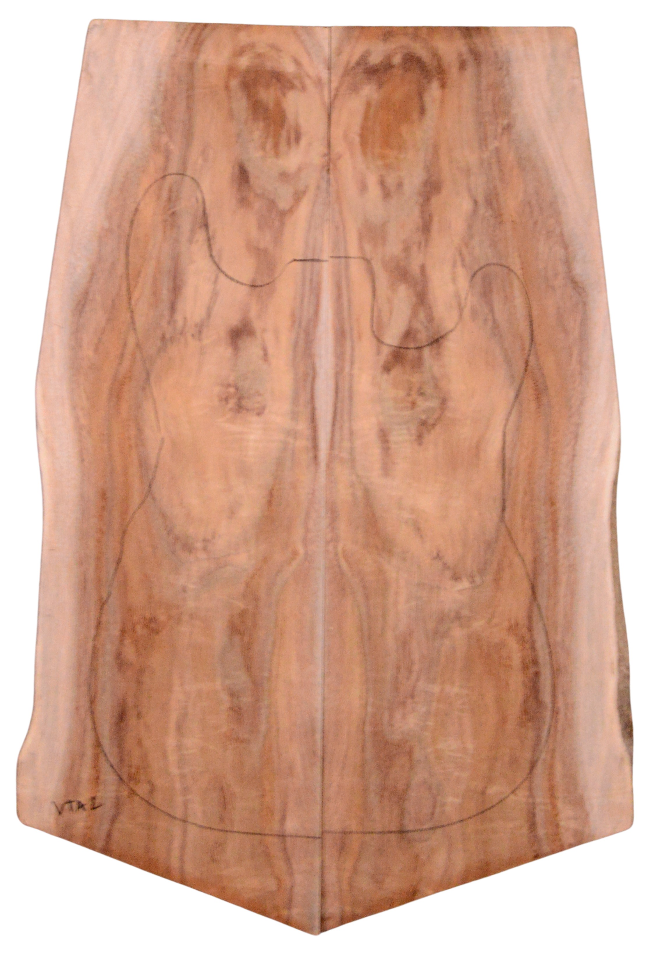 Koa GuitarSolidBodyTopATC KOAMX.G.041