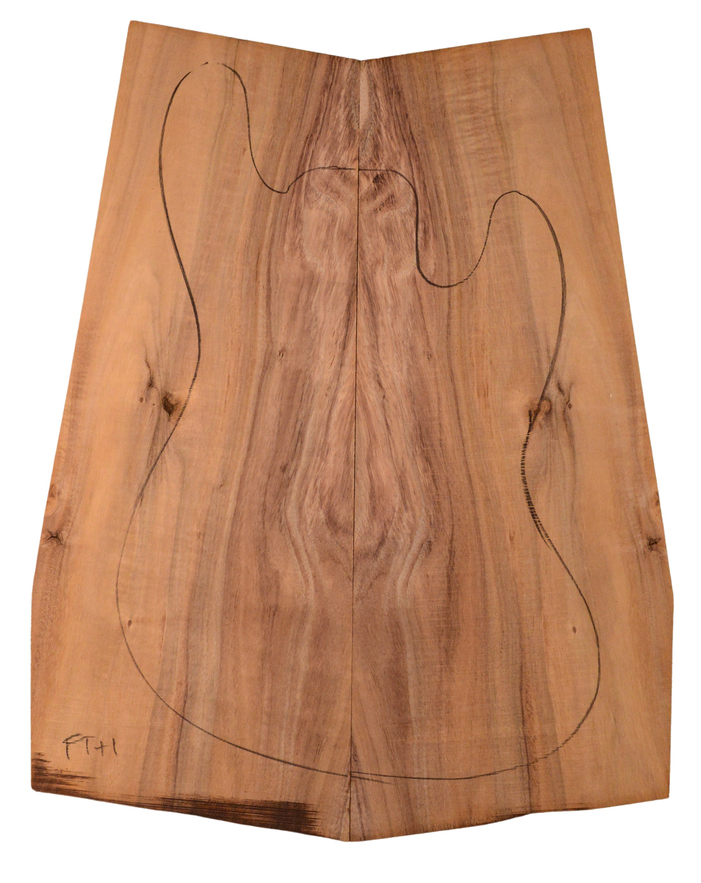 Koa GuitarSolidBodyTopATC KOASB.G.005