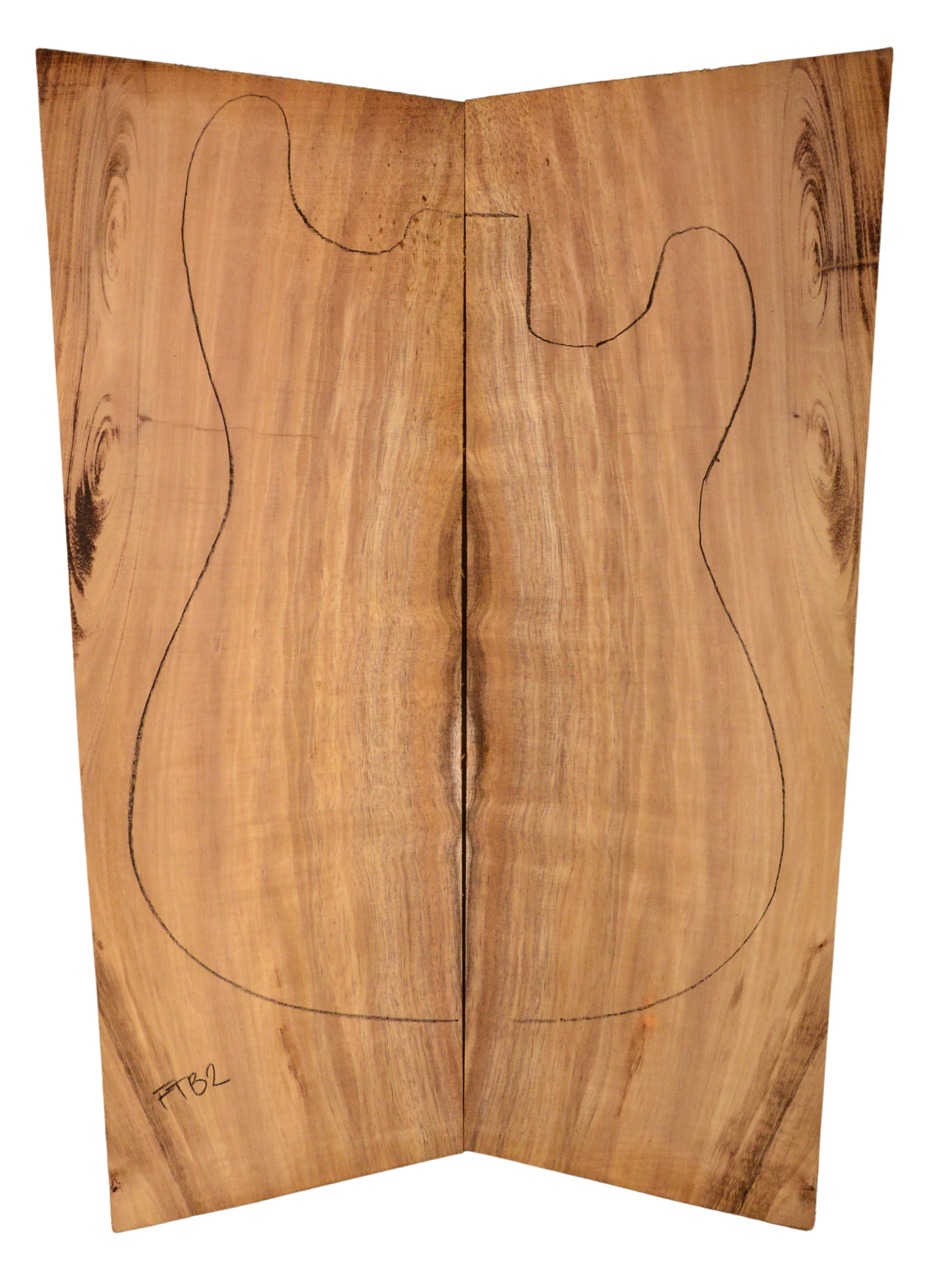 Koa GuitarSolidBodyTopATC KOASB.G.007