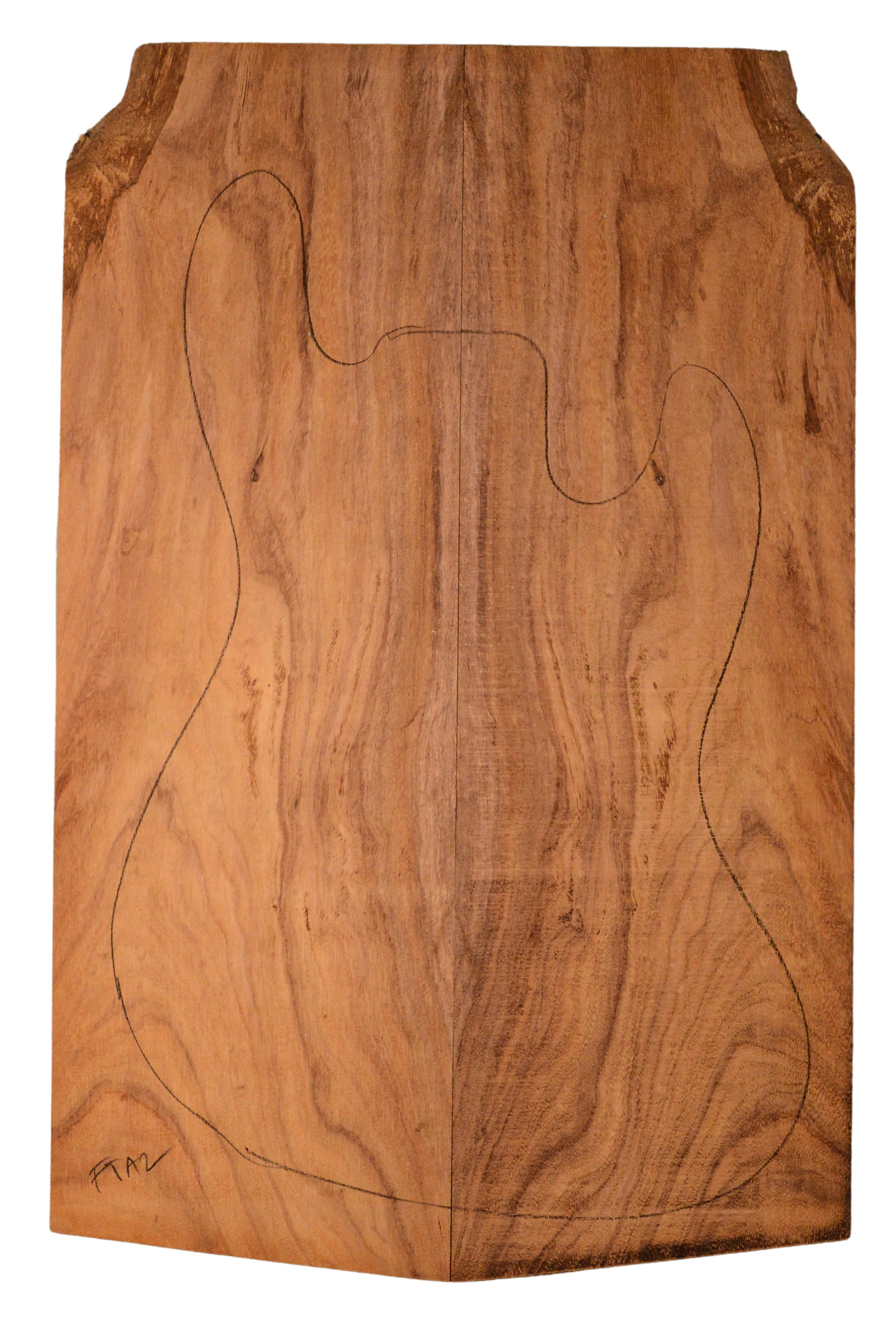 Koa GuitarSolidBodyTopATC KOASB.G.015
