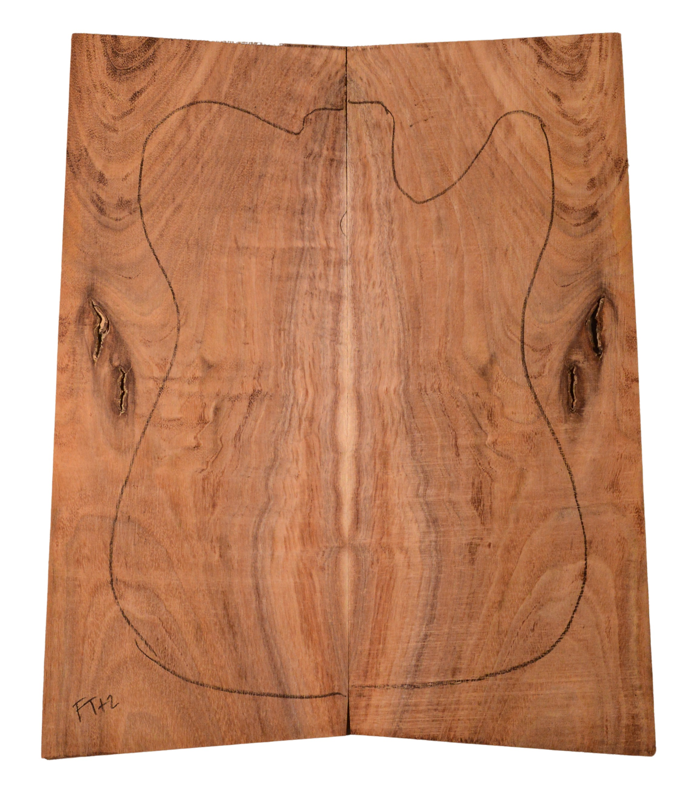 Koa GuitarSolidBodyTopATC KOASB.G.023