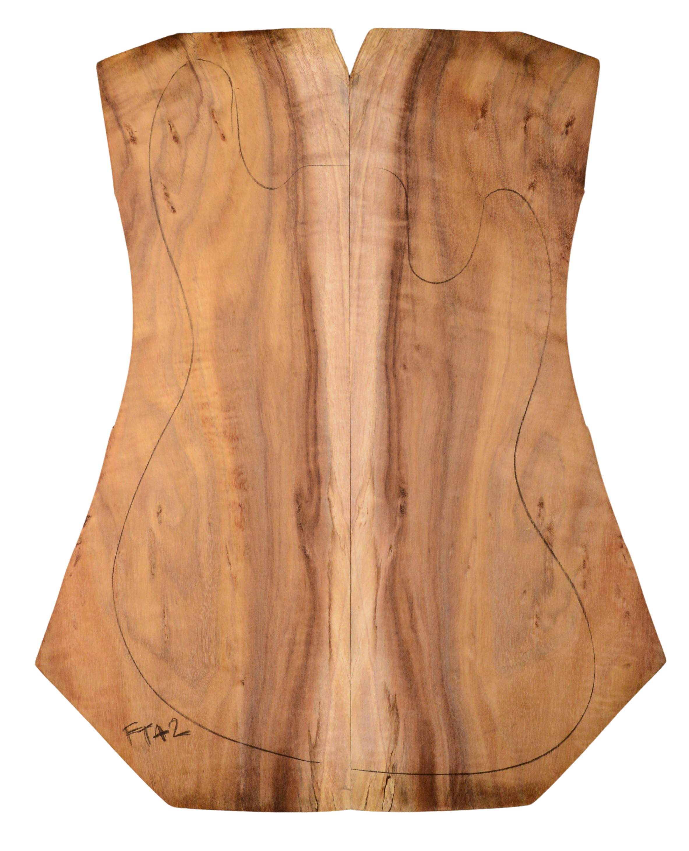 Koa GuitarSolidBodyTopATC KOASB.G.024