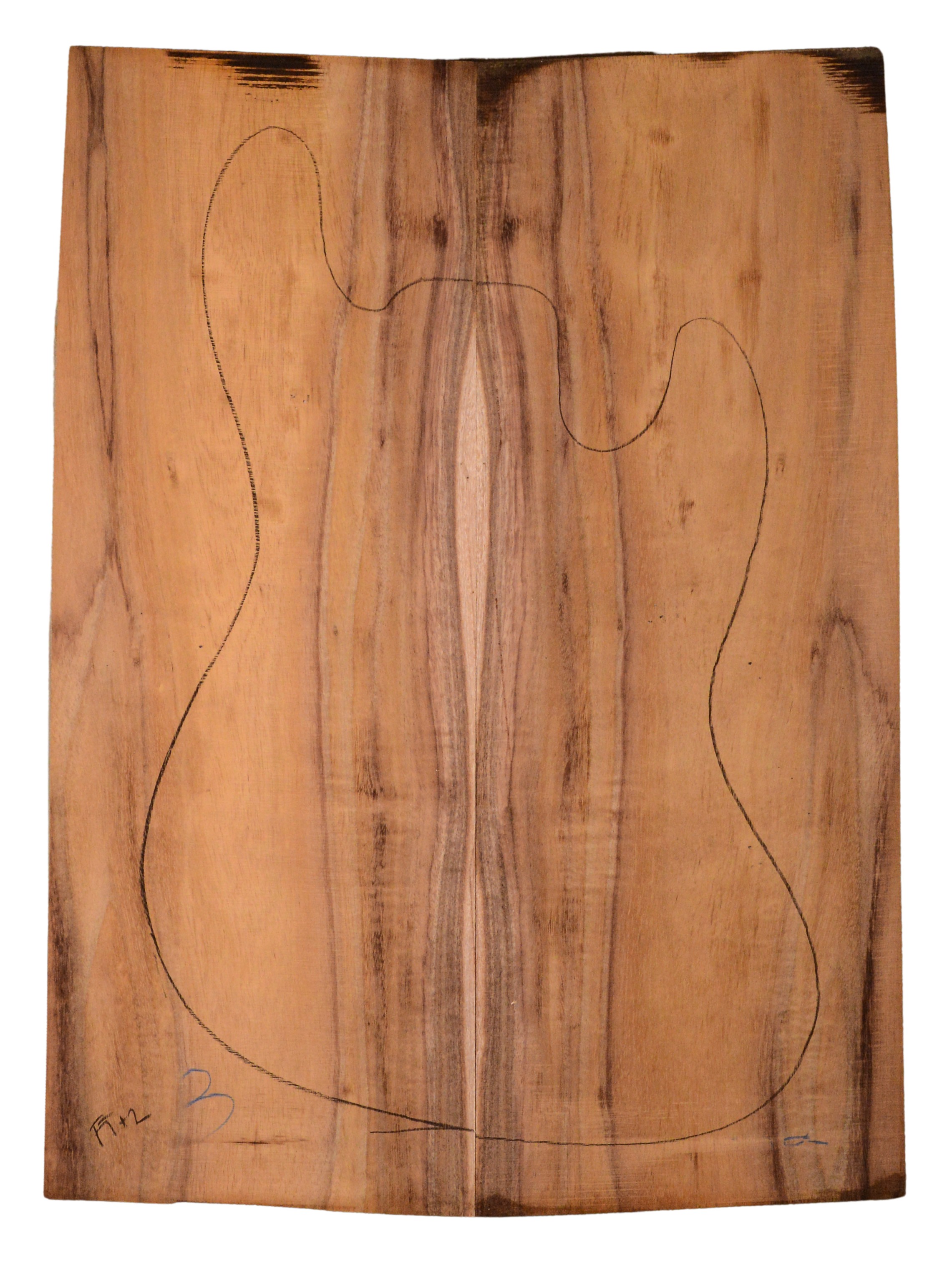 Koa GuitarSolidBodyTopATC KOASB.G.036