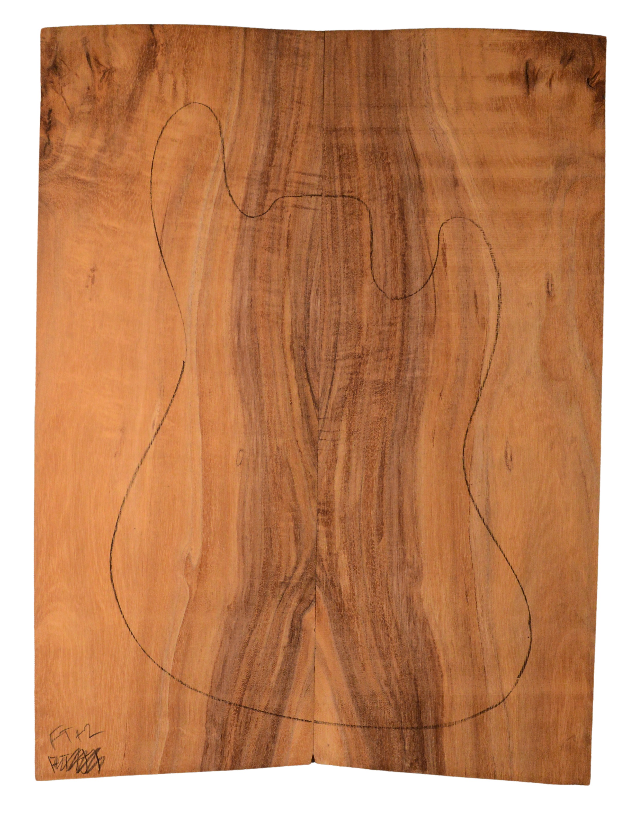 Koa GuitarSolidBodyTopATC KOASB.G.037