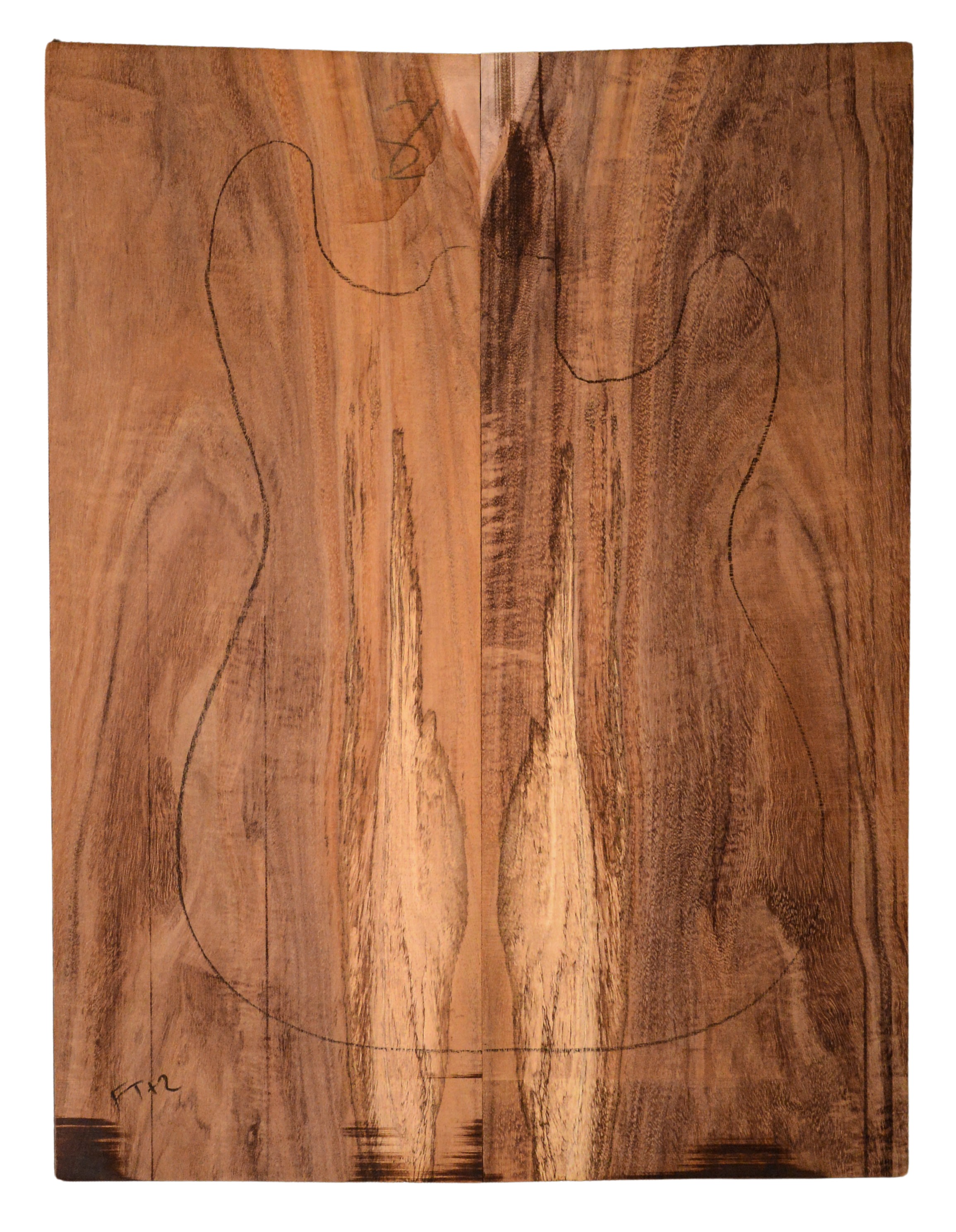 Koa GuitarSolidBodyTopATC KOASB.G.039