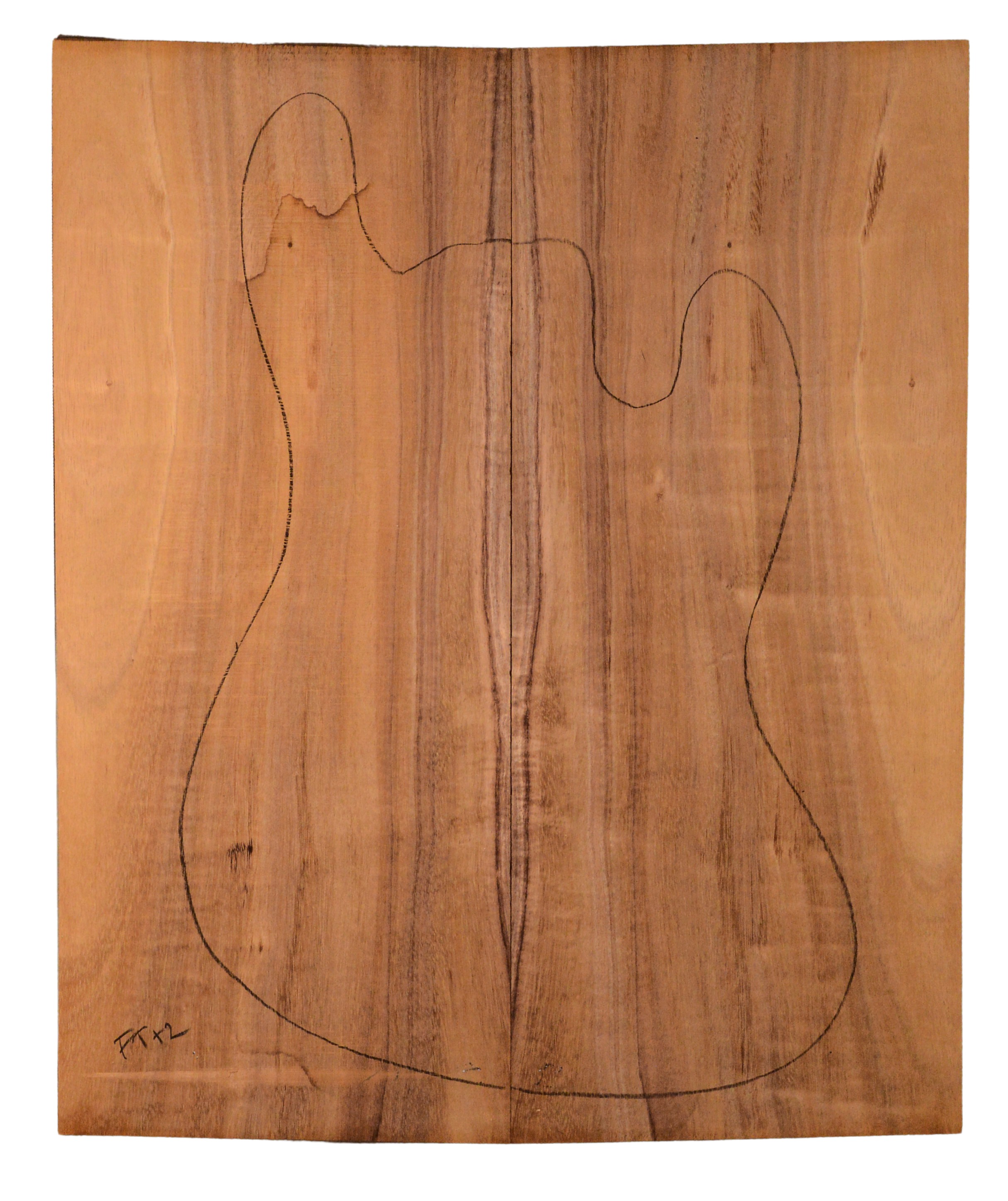 Koa GuitarSolidBodyTopATC KOASB.G.040