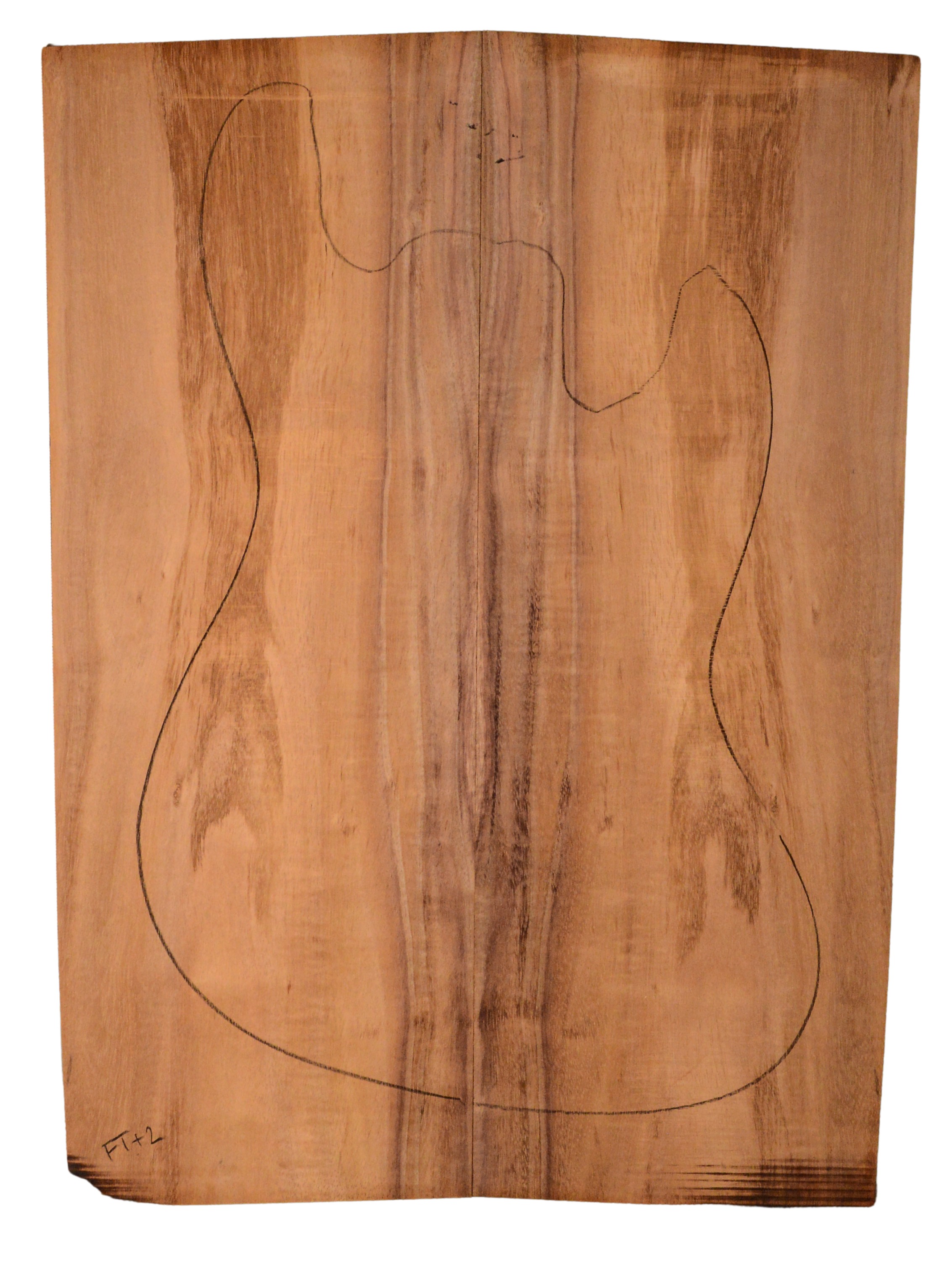 Koa GuitarSolidBodyTopATC KOASB.G.041