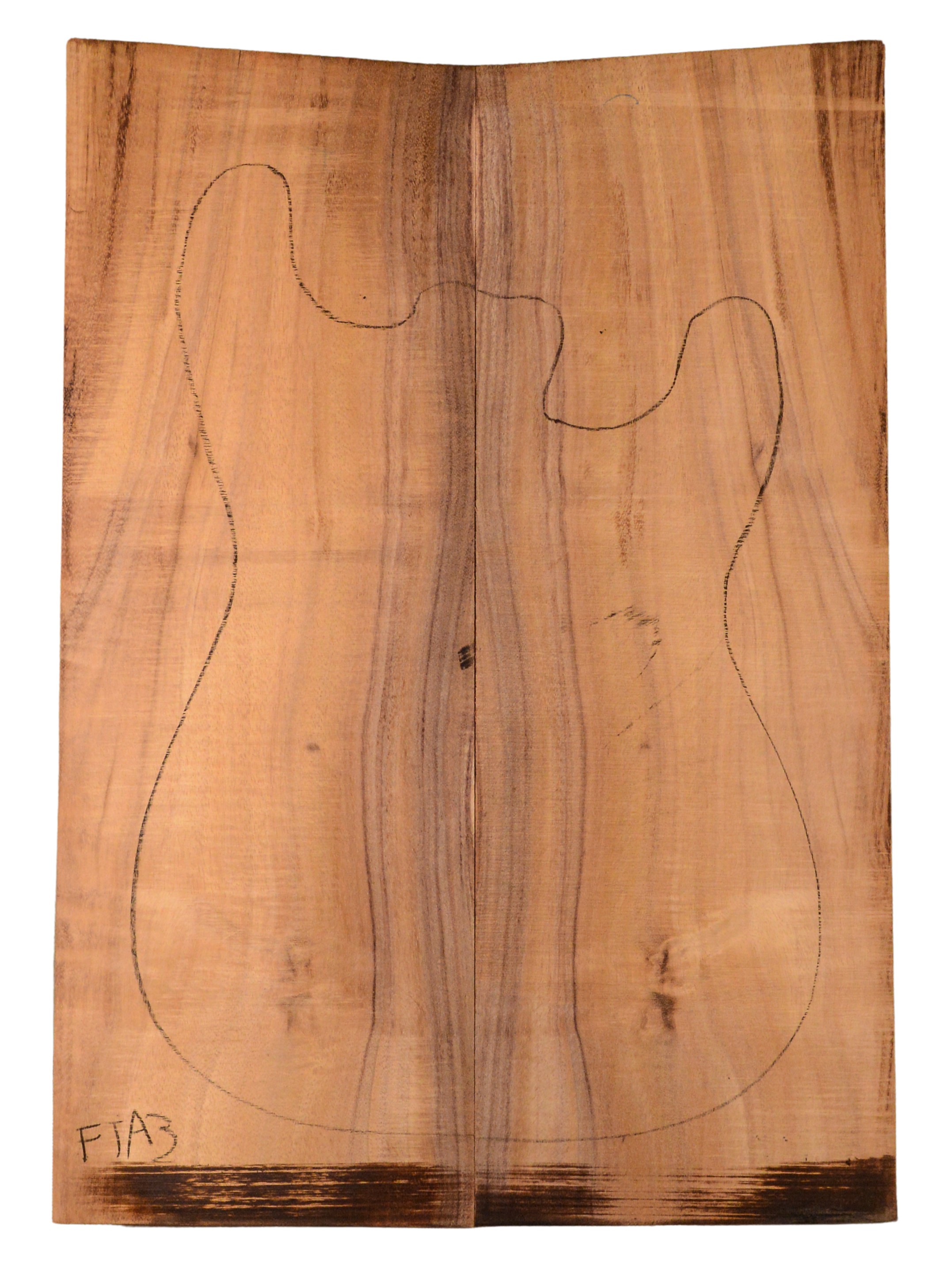 Koa GuitarSolidBodyTopATC KOASB.G.050