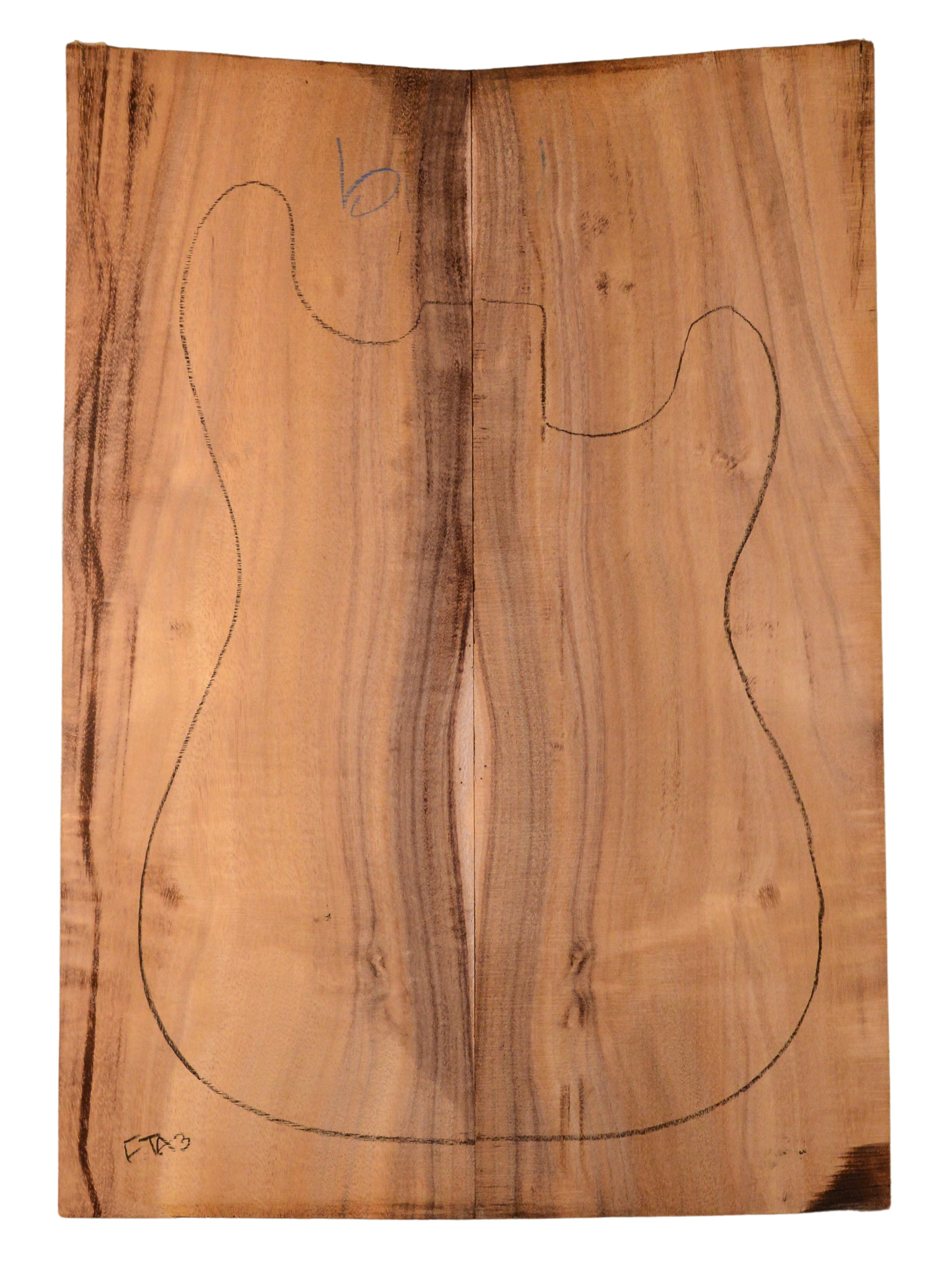 Koa GuitarSolidBodyTopATC KOASB.G.051