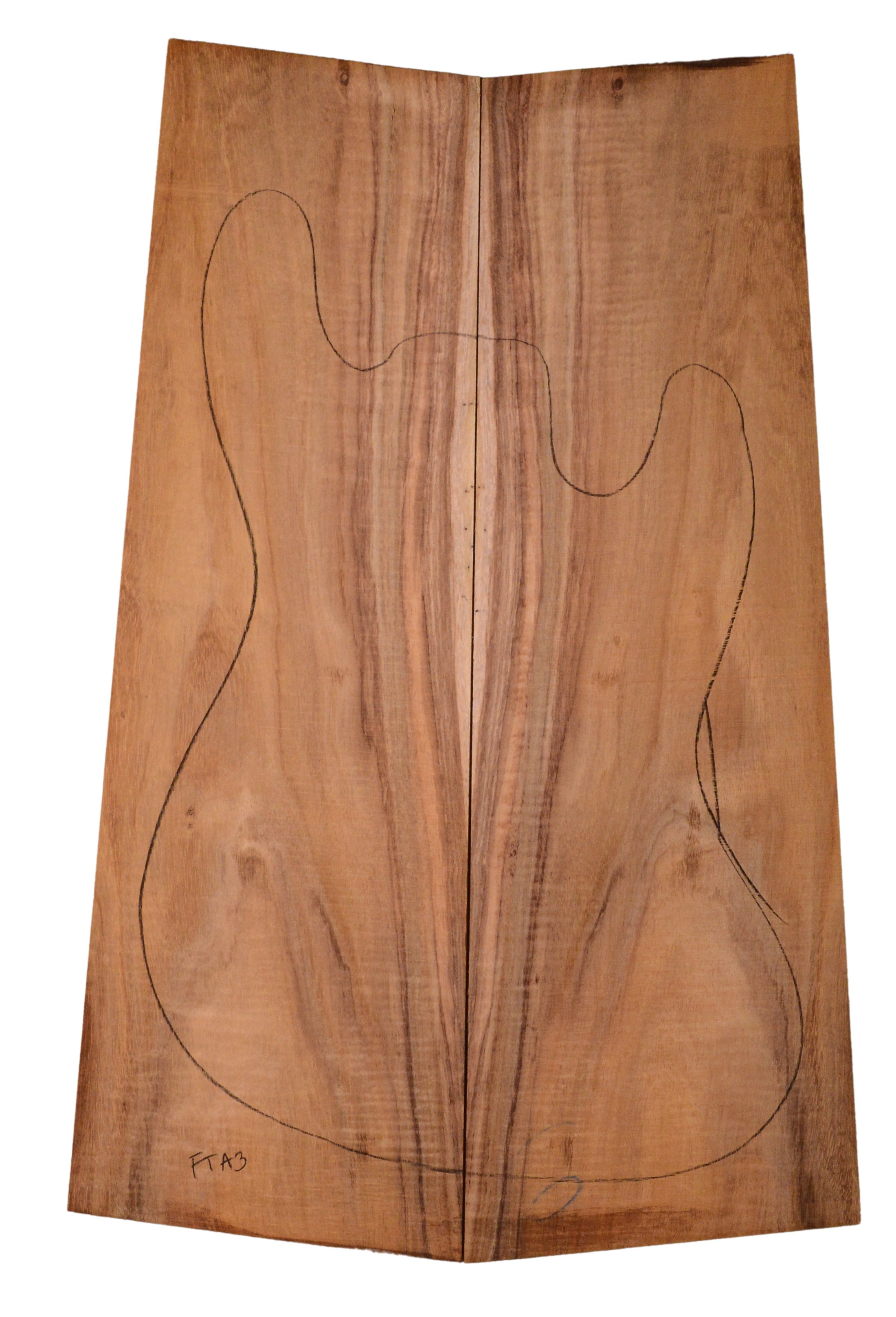 Koa GuitarSolidBodyTopATC KOASB.G.055