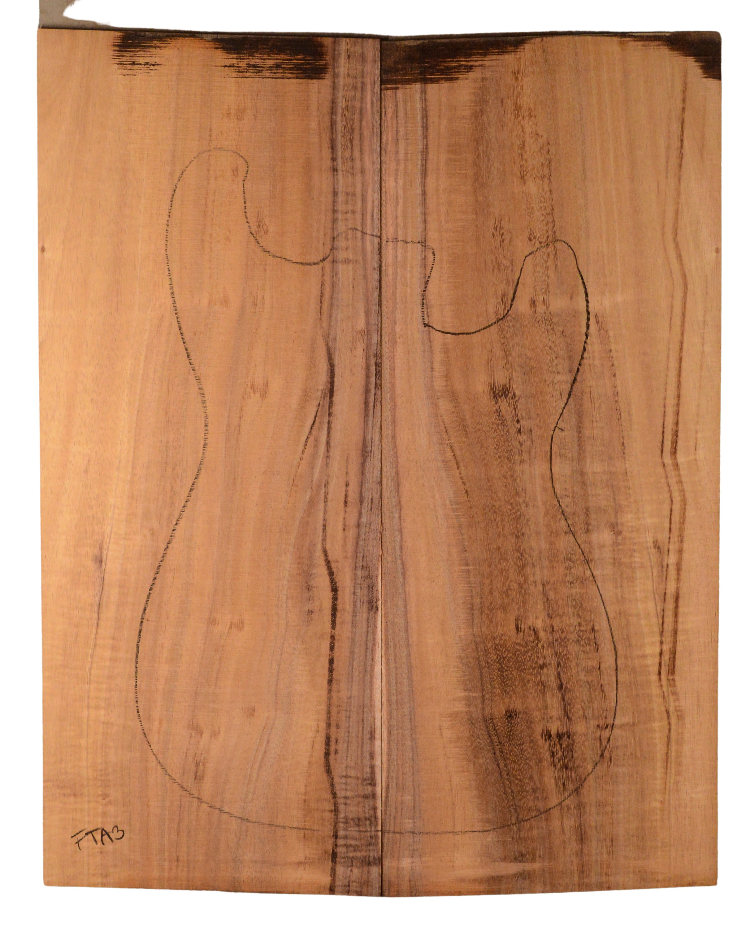 Koa GuitarSolidBodyTopATC KOASB.G.061