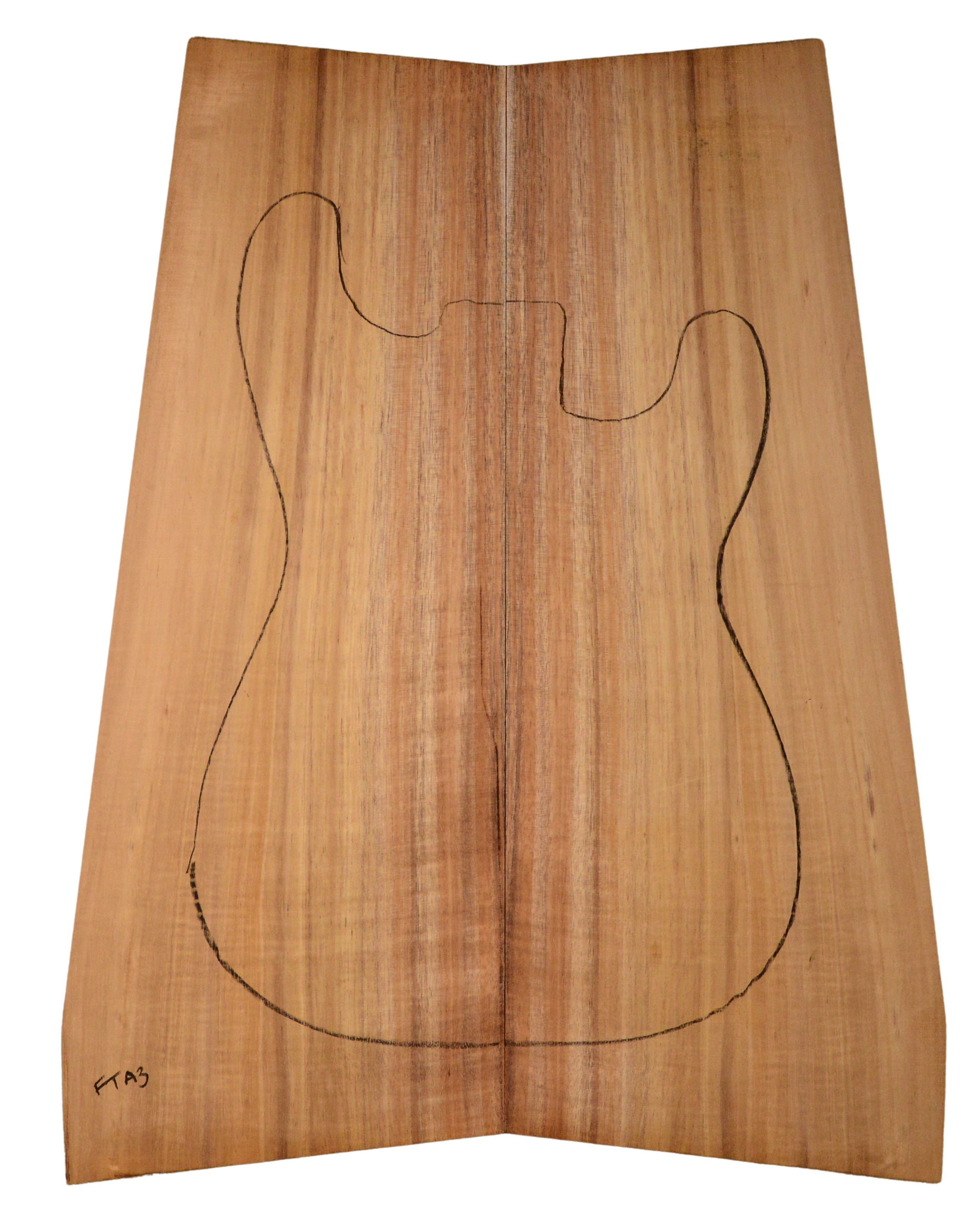 Koa GuitarSolidBodyTopATC KOASB.G.062