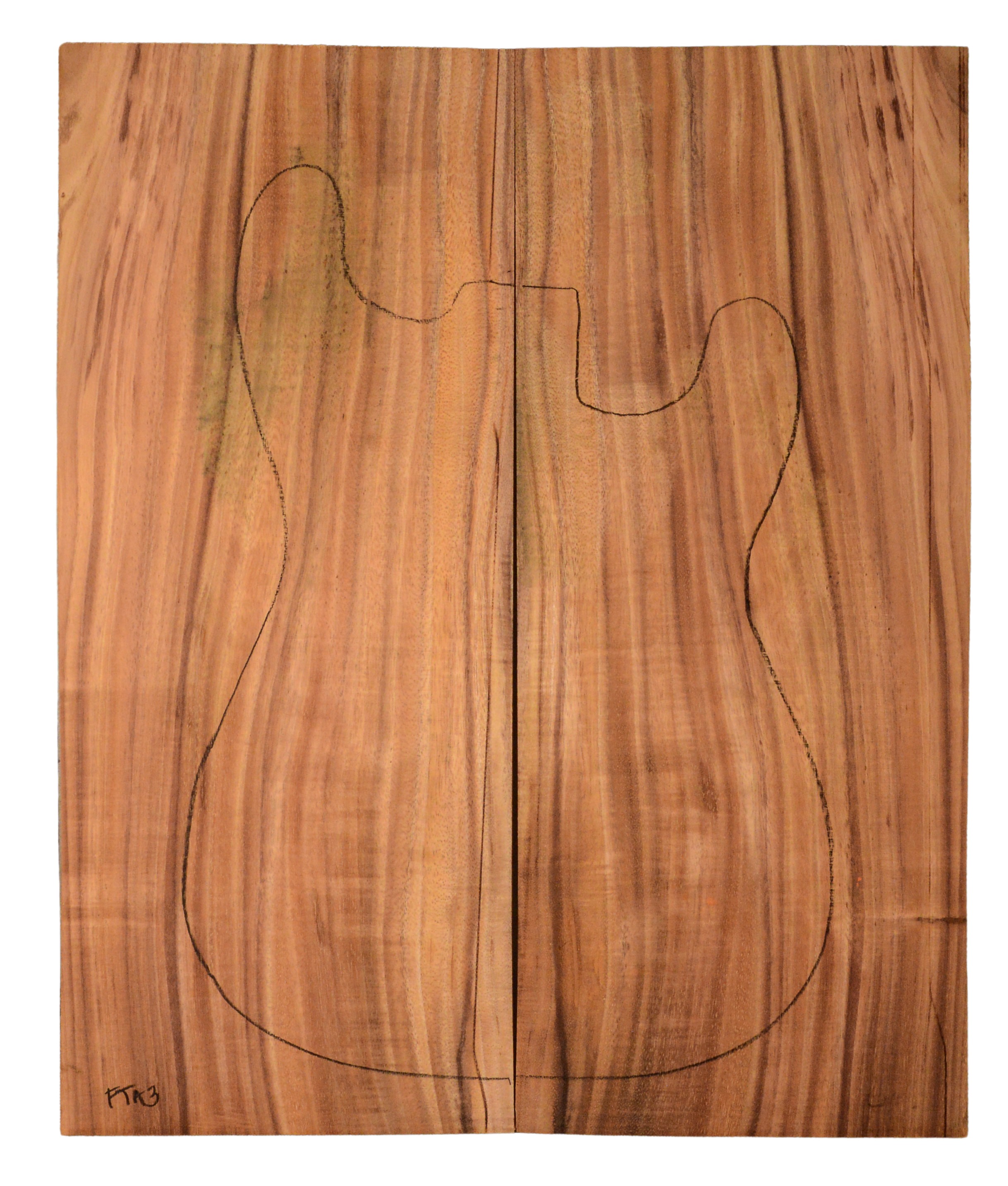 Koa GuitarSolidBodyTopATC KOASB.G.063