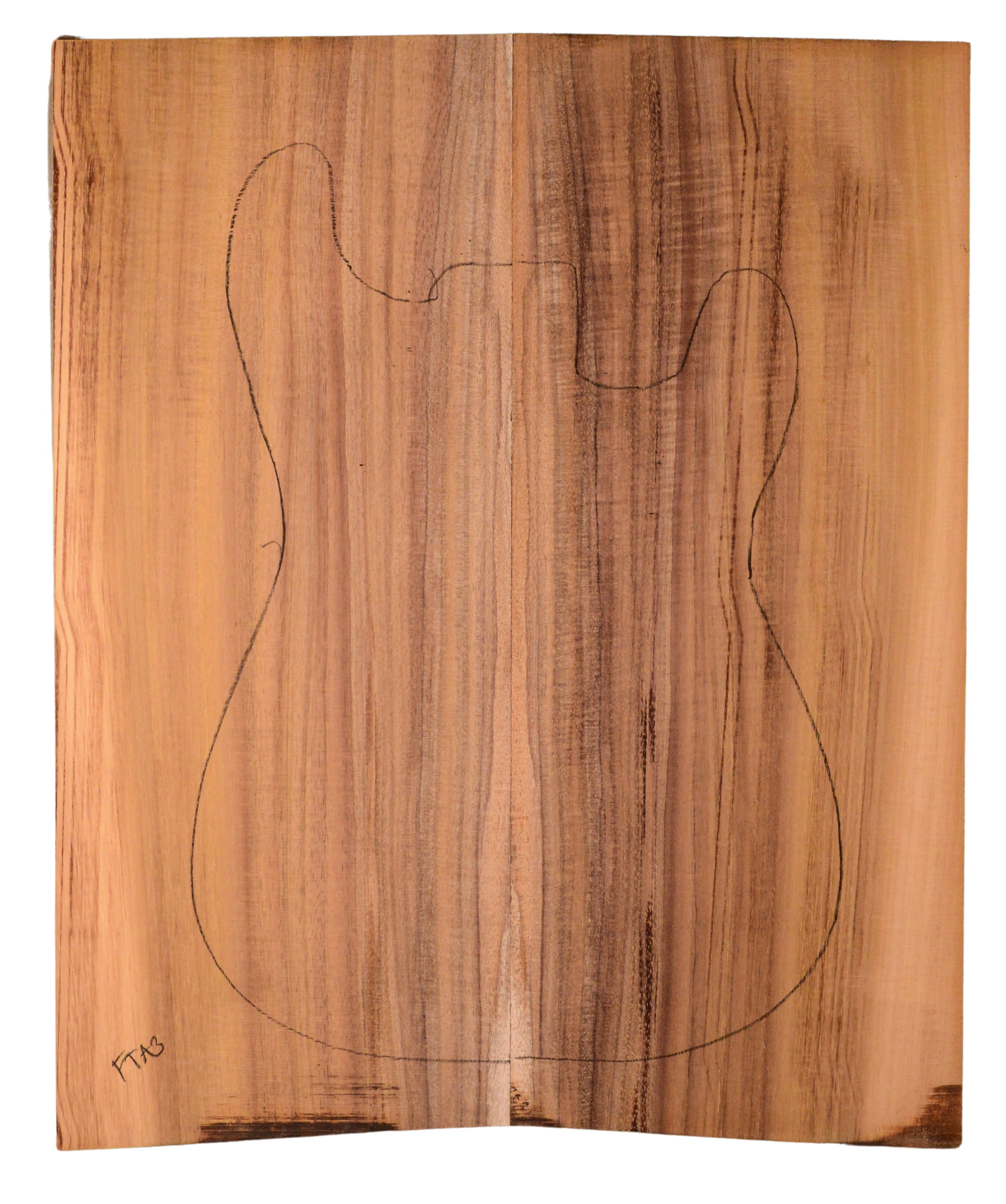 Koa GuitarSolidBodyTopATC KOASB.G.065