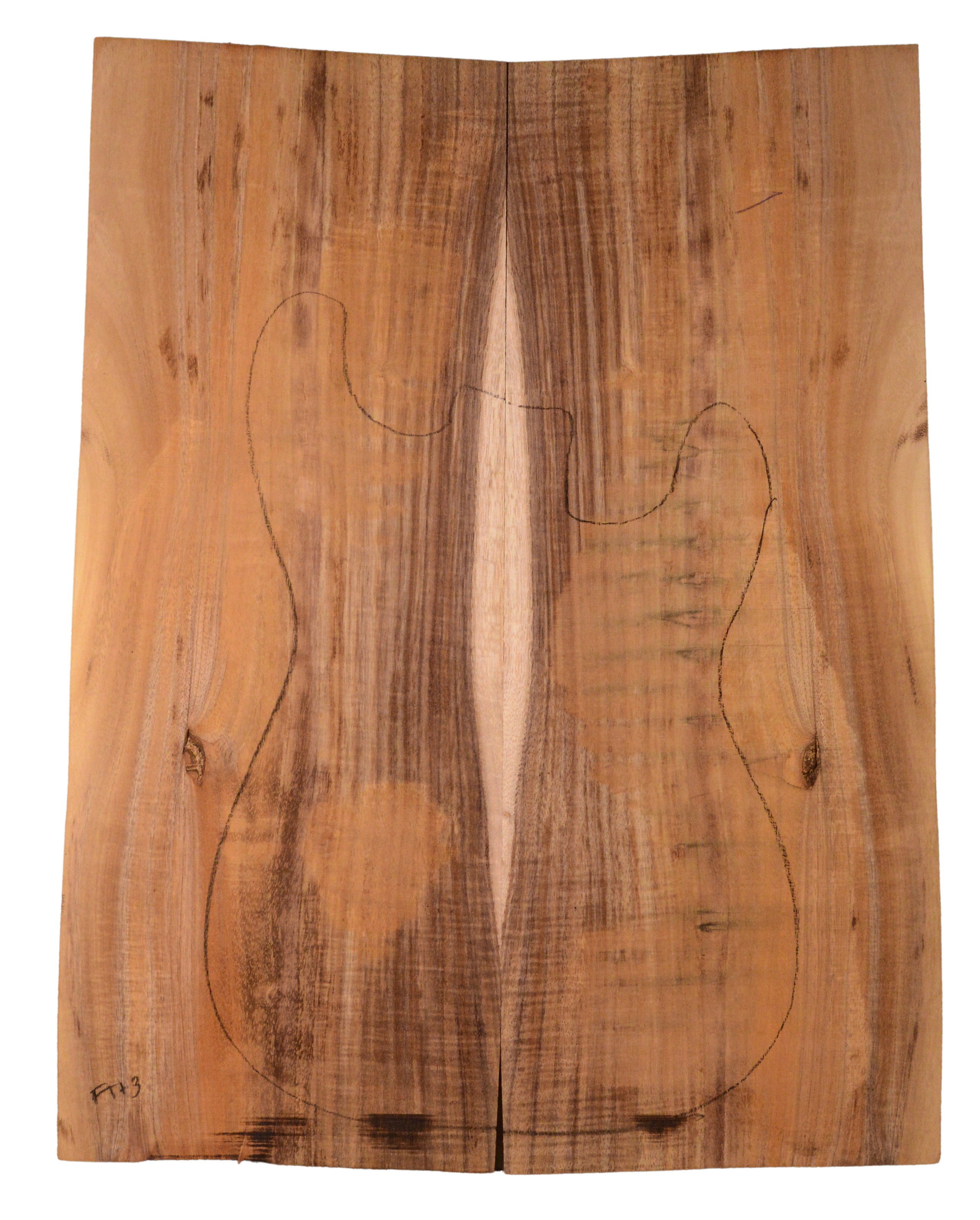 Koa GuitarSolidBodyTopATC KOASB.G.081