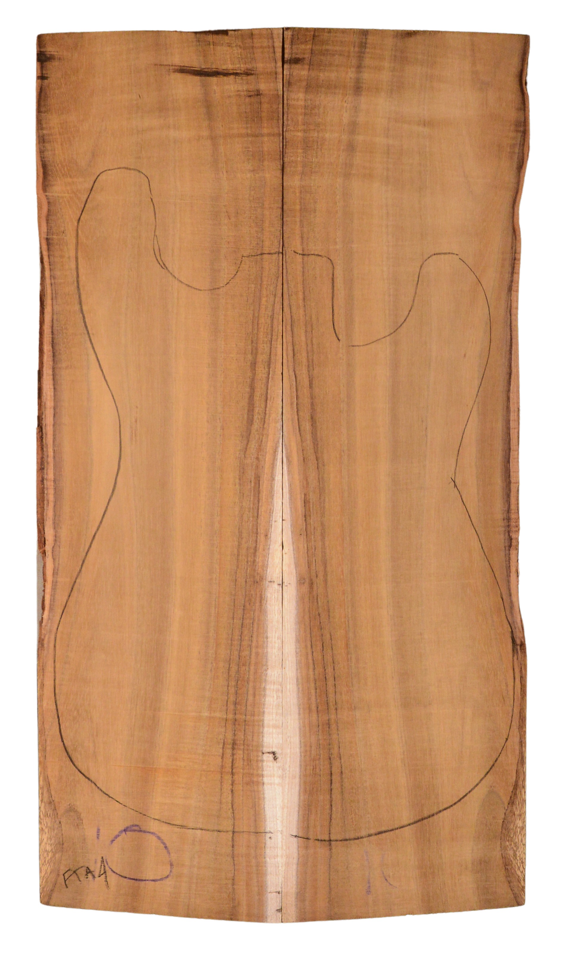Koa GuitarSolidBodyTopATC KOASB.G.100