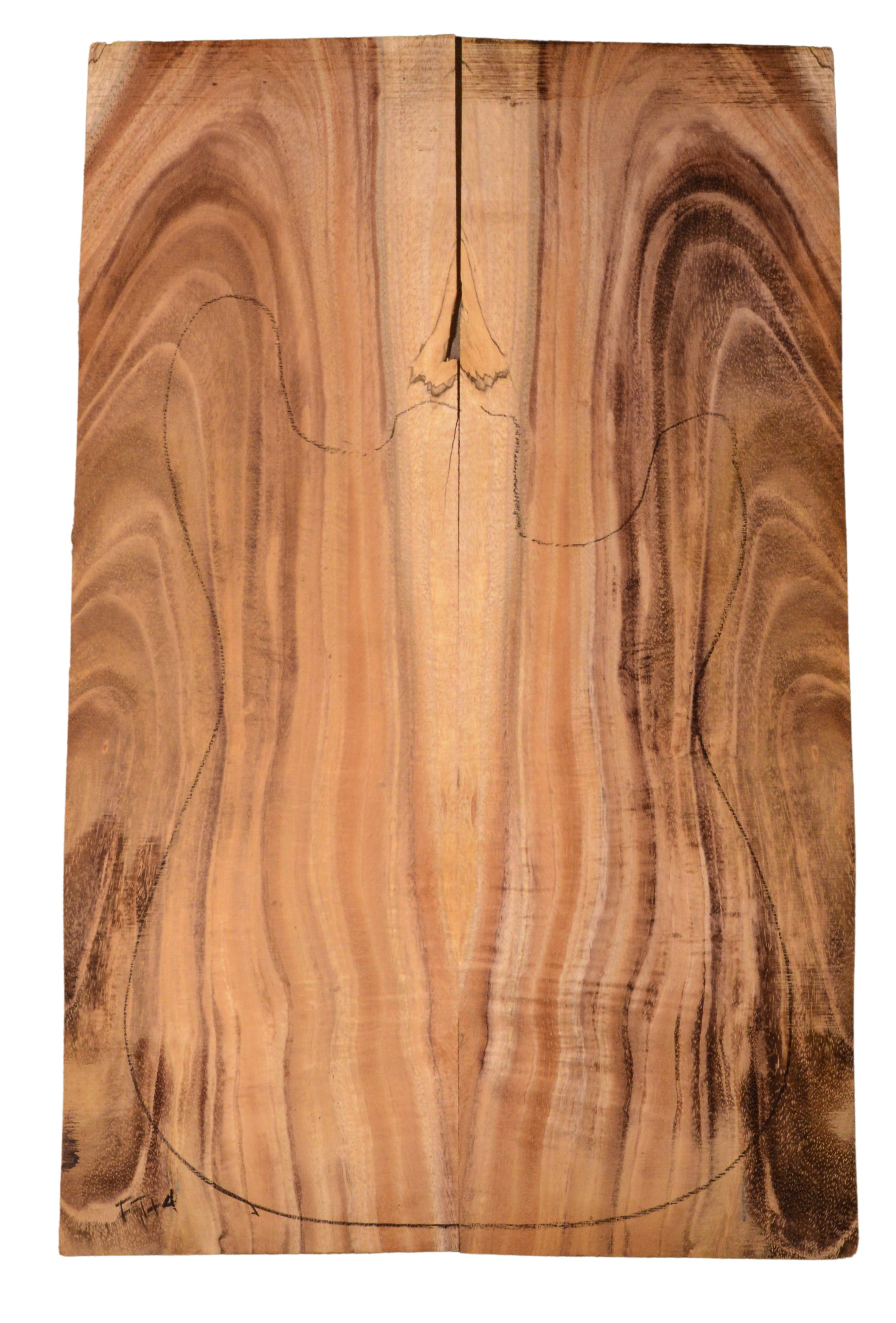 Koa GuitarSolidBodyTopATC KOASB.G.113