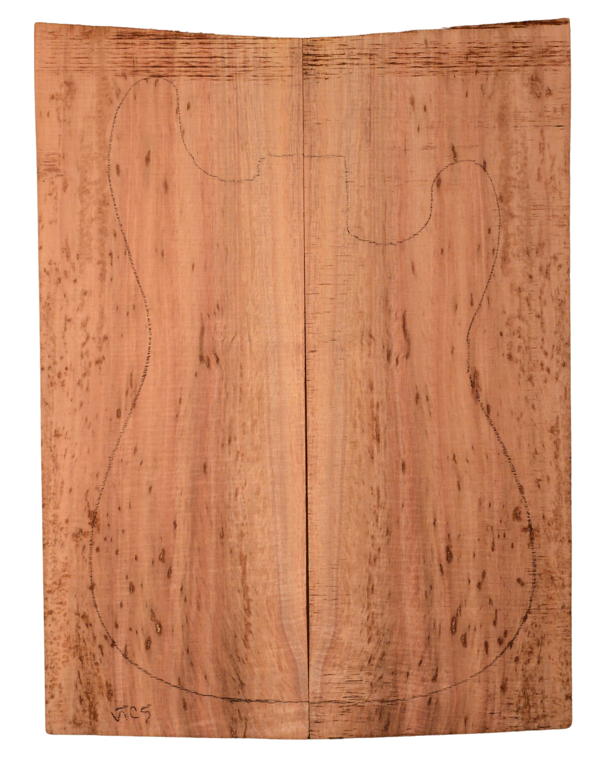 Koa GuitarSolidBodyTopATC KOASB.G.129