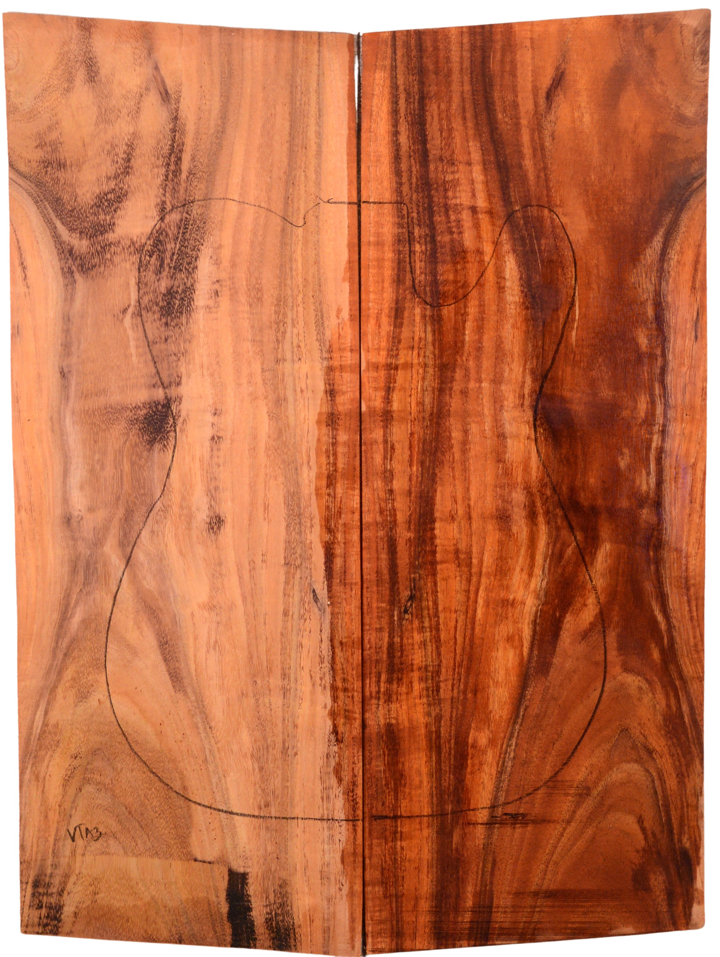 Koa GuitarSolidBodyTopATC KOASB.G.195