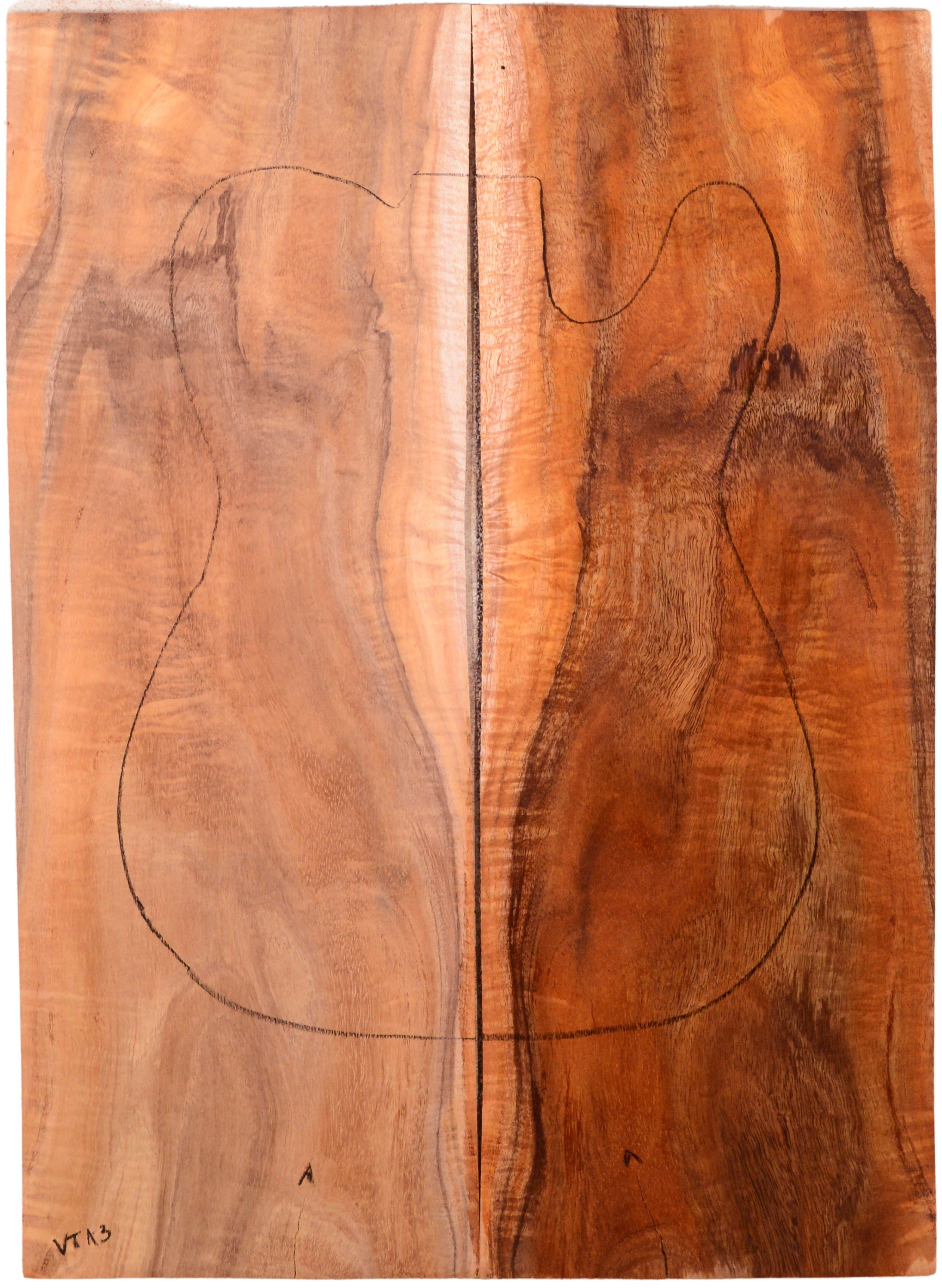 Koa GuitarSolidBodyTopATC KOASB.G.196