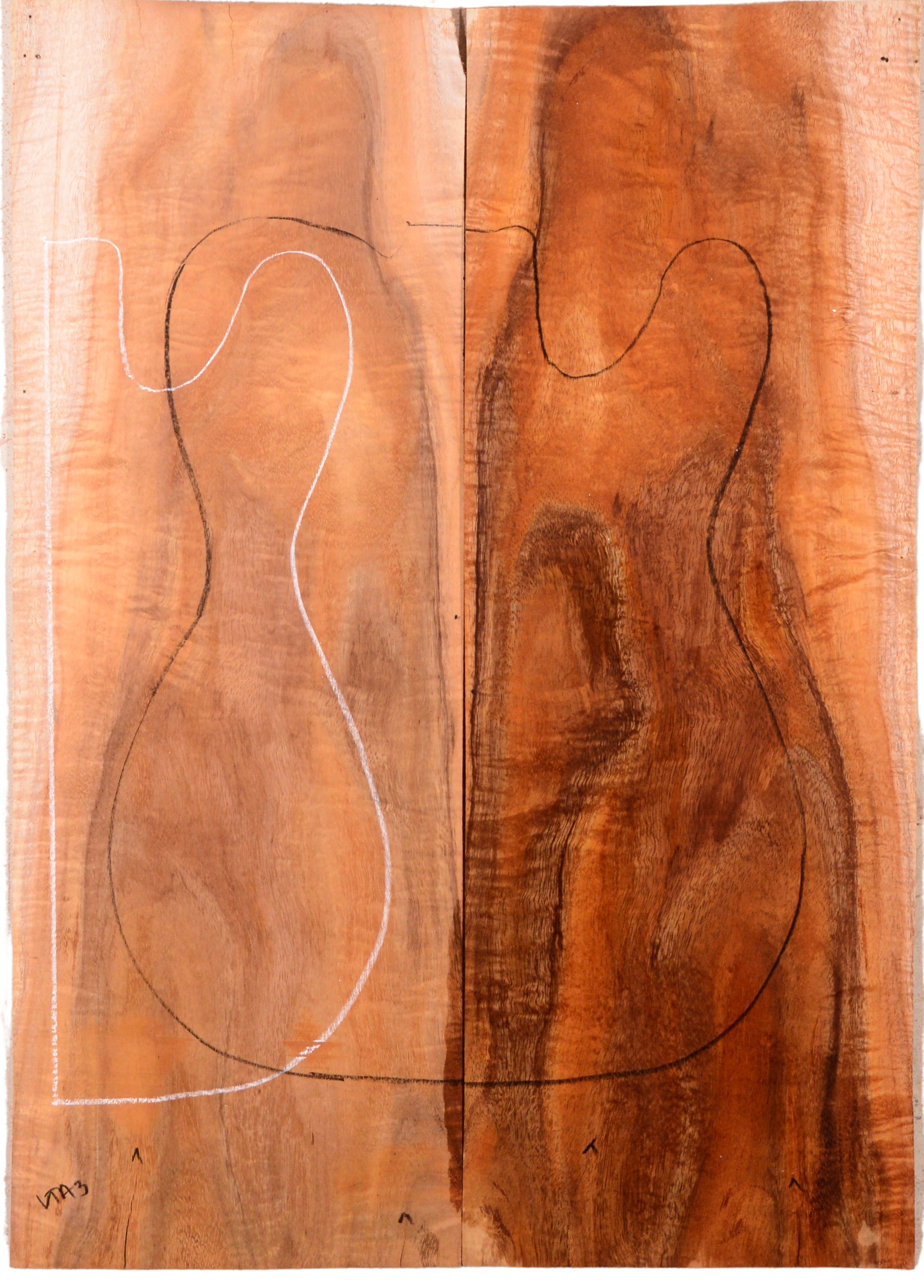 Koa GuitarSolidBodyTopATC KOASB.G.197