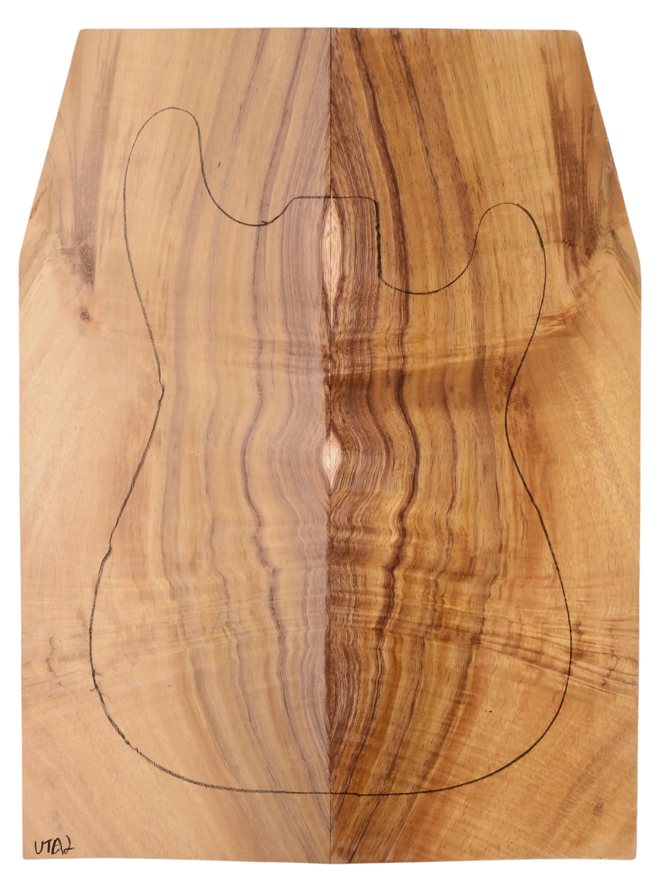 Koa GuitarSolidBodyTopATC KOASB.G.204