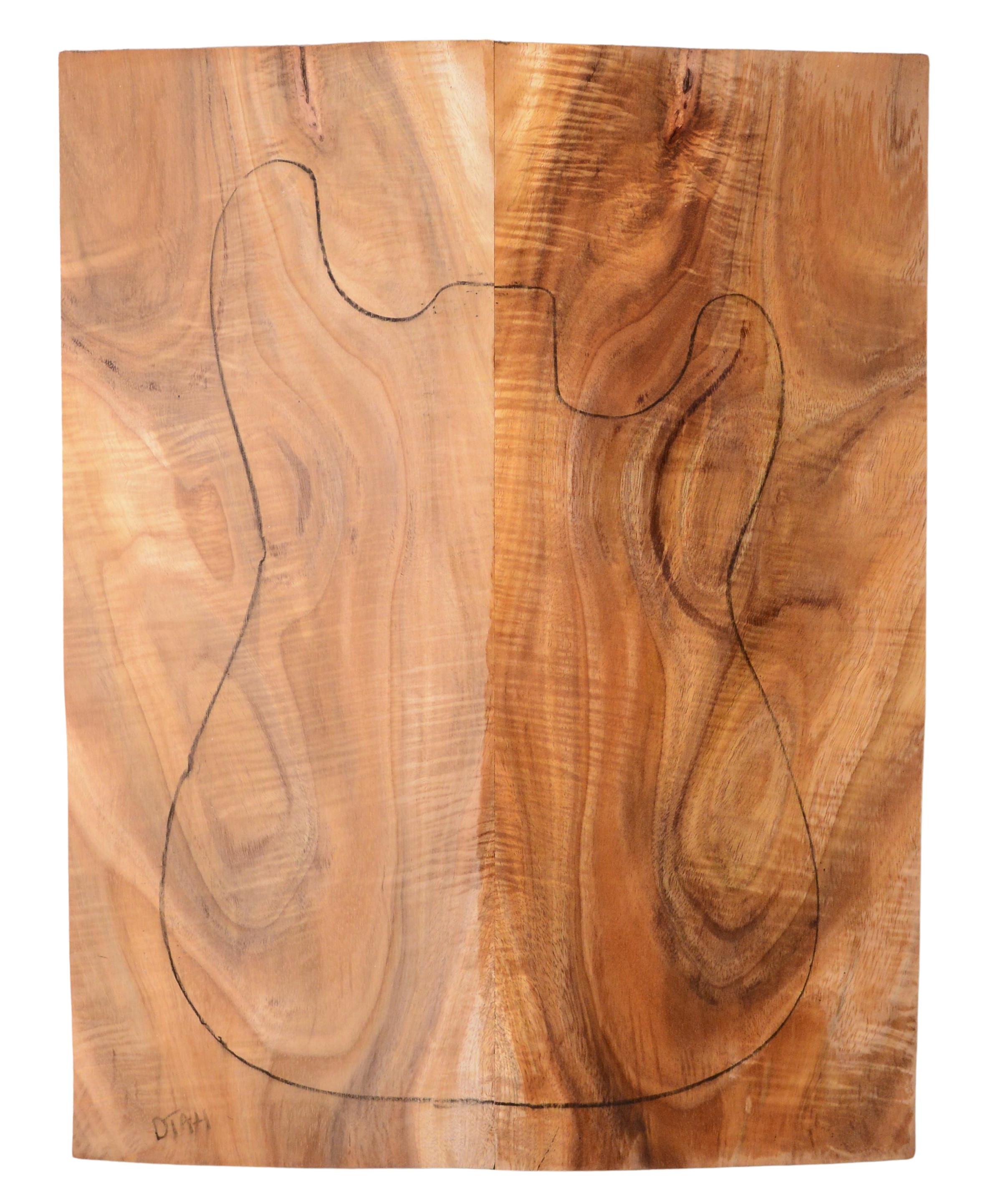 Koa GuitarSolidBodyTopATC KOASB2.G.006