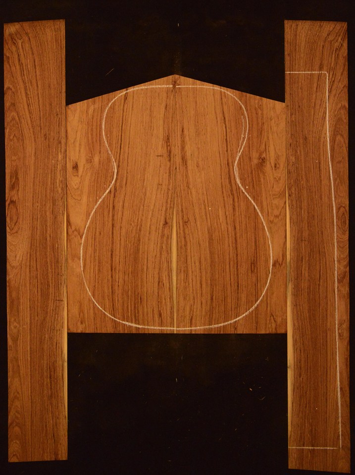 Rosewood (Honduras) GuitarSet4pcATC L015802.G.006