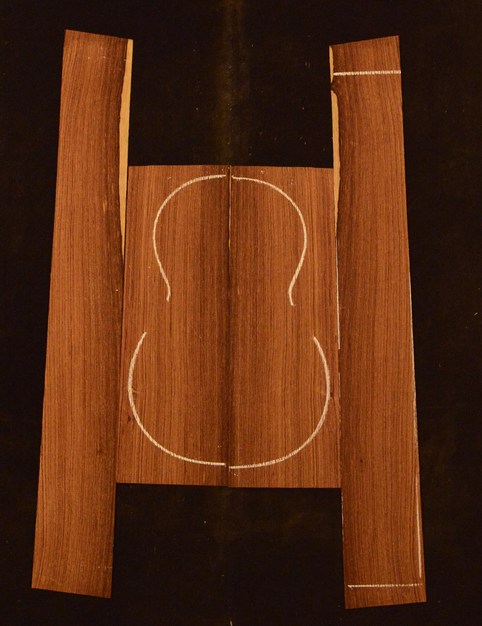 Rosewood (Honduras) UkeSet4pcATC L015802.G.014