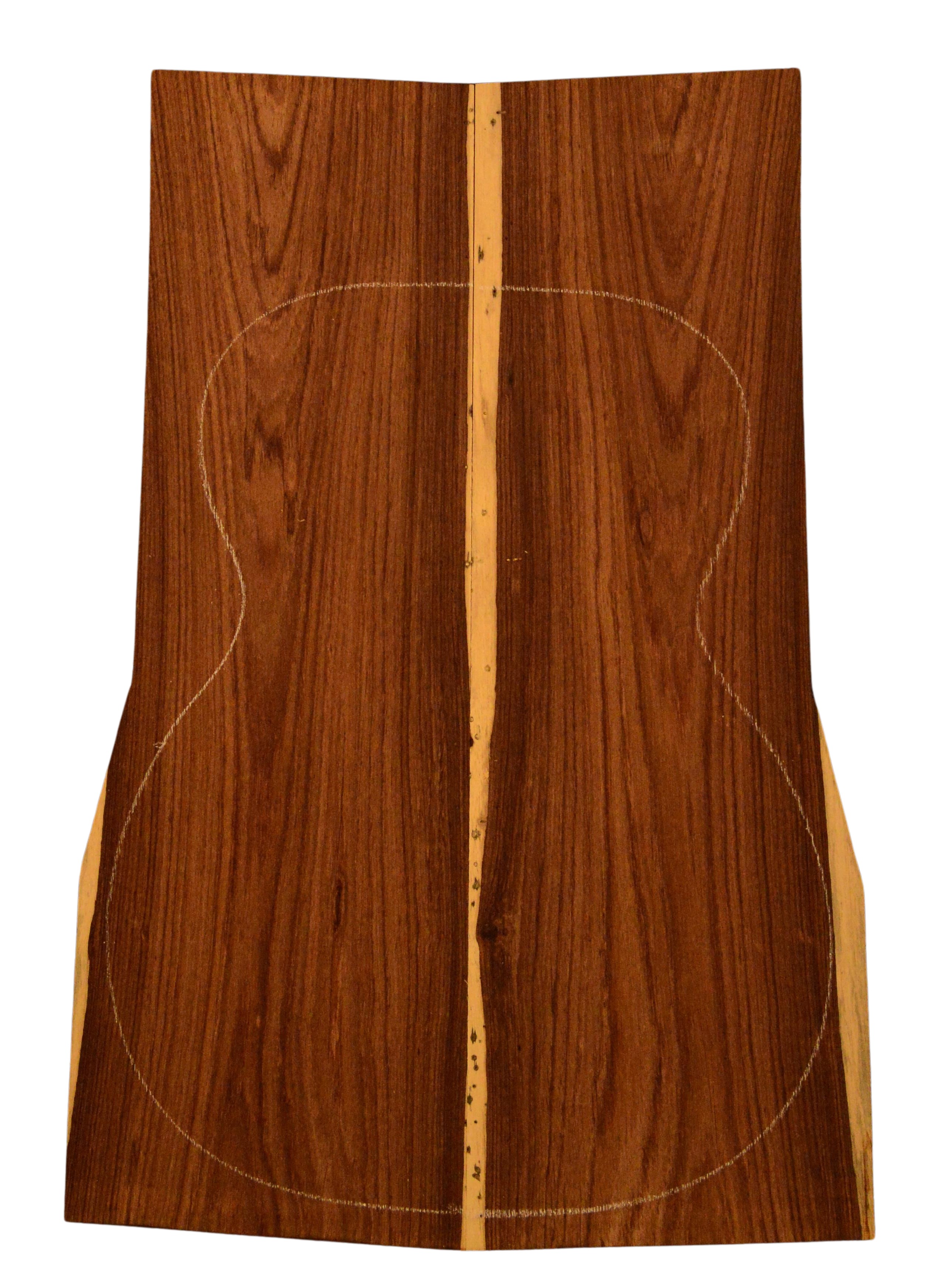 Rosewood (Honduras) GuitarBack2pcATC L015802.G.017