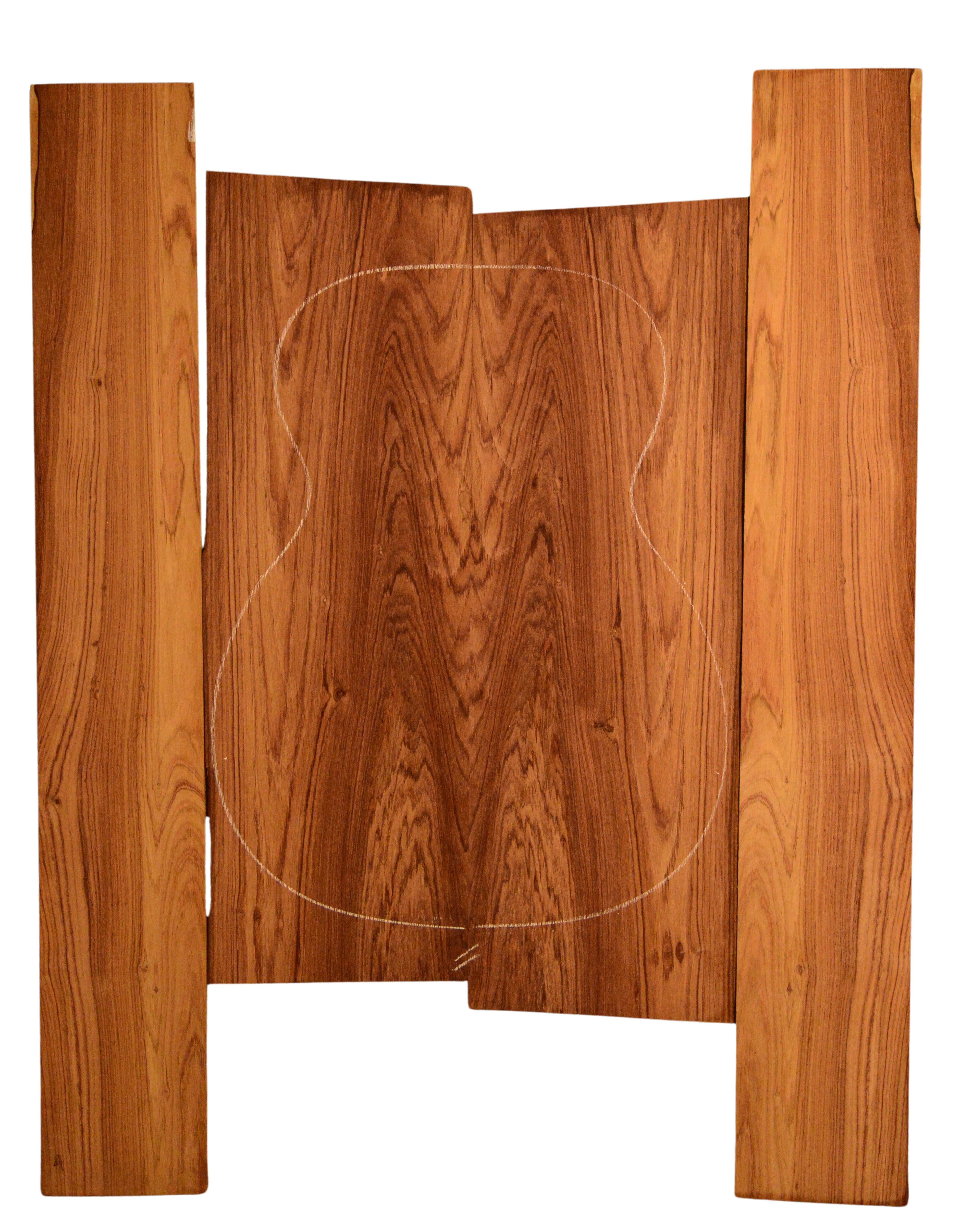 Rosewood (Honduras) GuitarSet4pcATC L015802.G.024