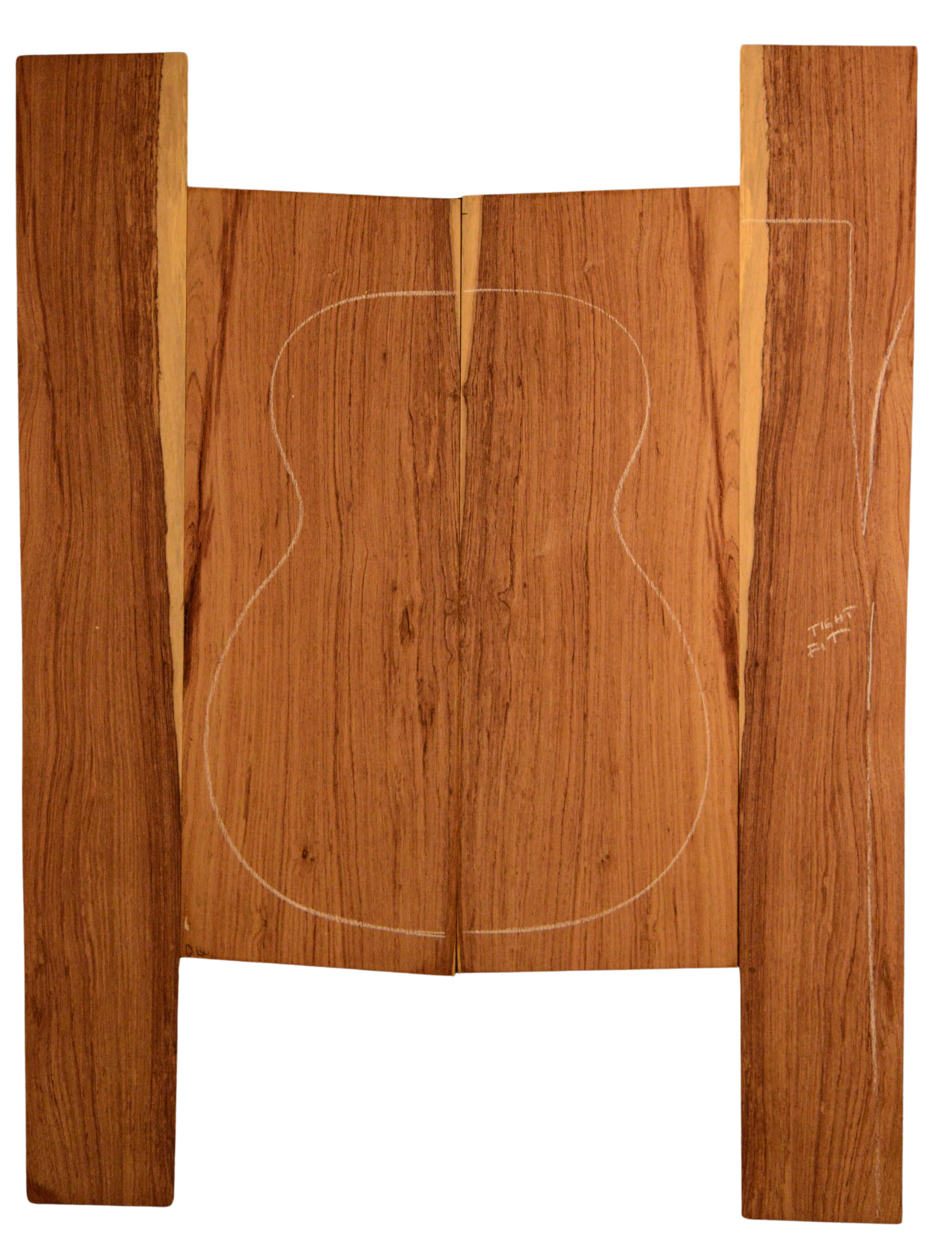 Rosewood (Honduras) GuitarSet4pcATC L015802.G.043