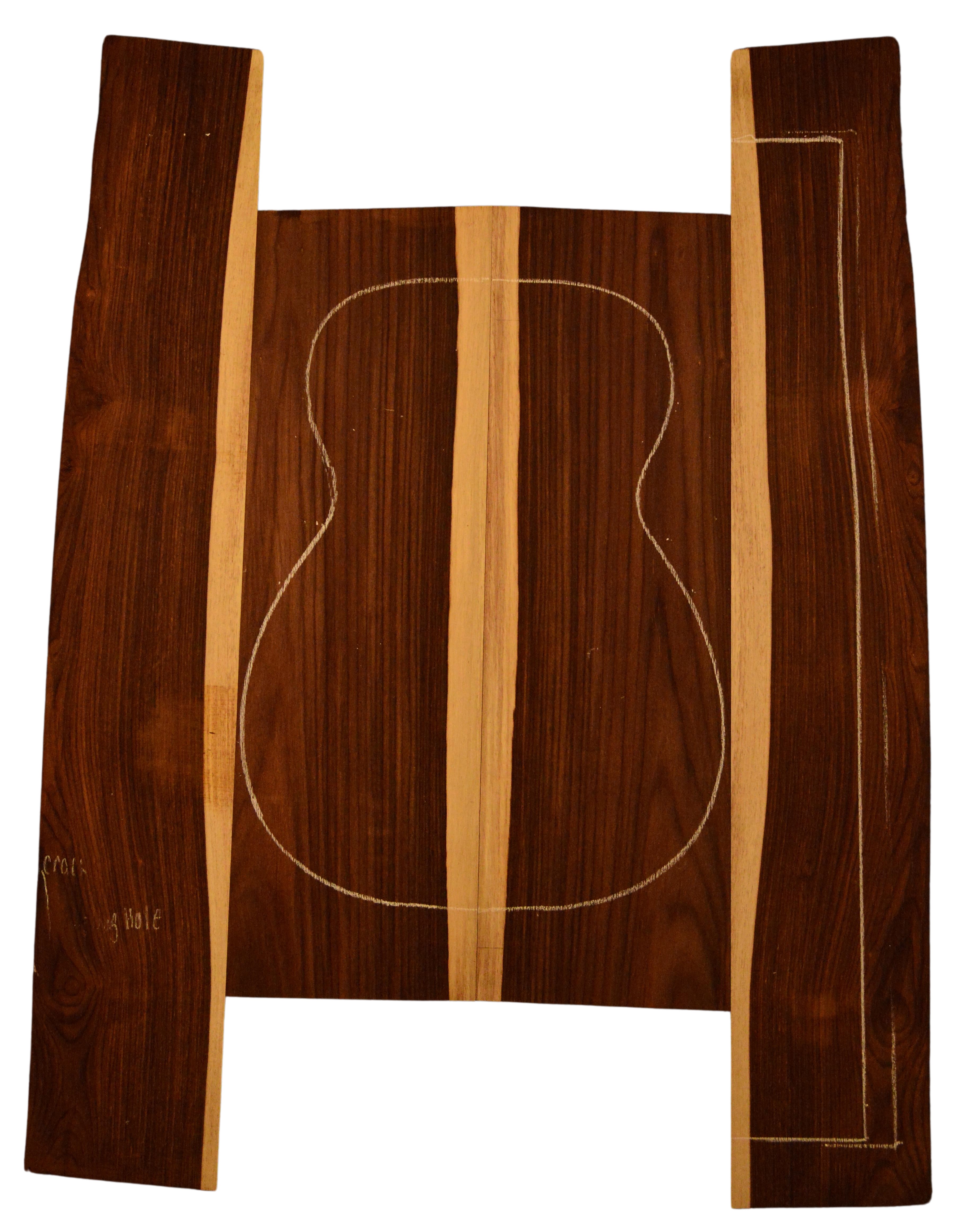 Rosewood (Nicaraguan) GuitarSet4pcATC L015806.G.047