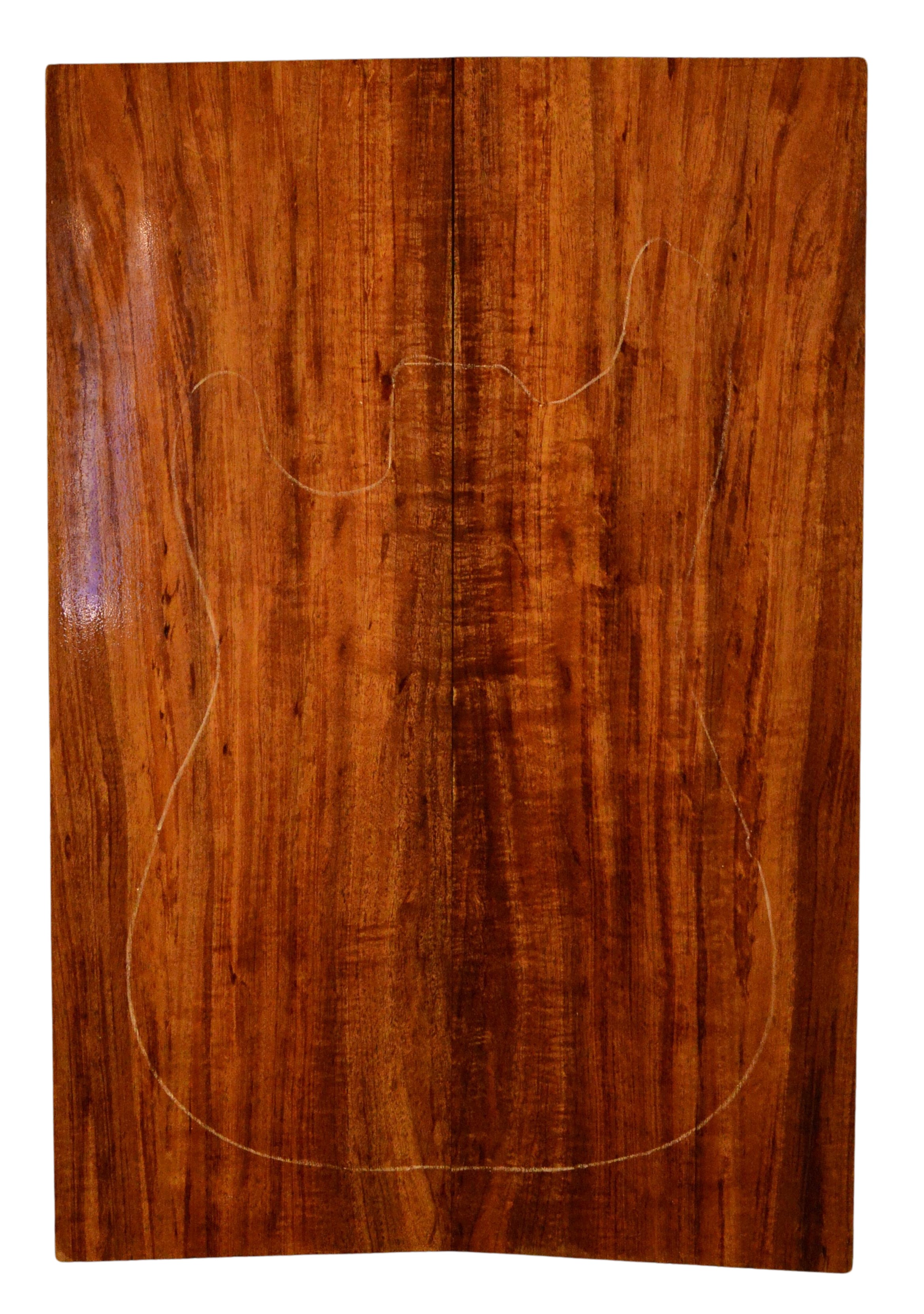 Blackwood (Tasmanian) GuitarSolidBodyTopATC L015809.G.006