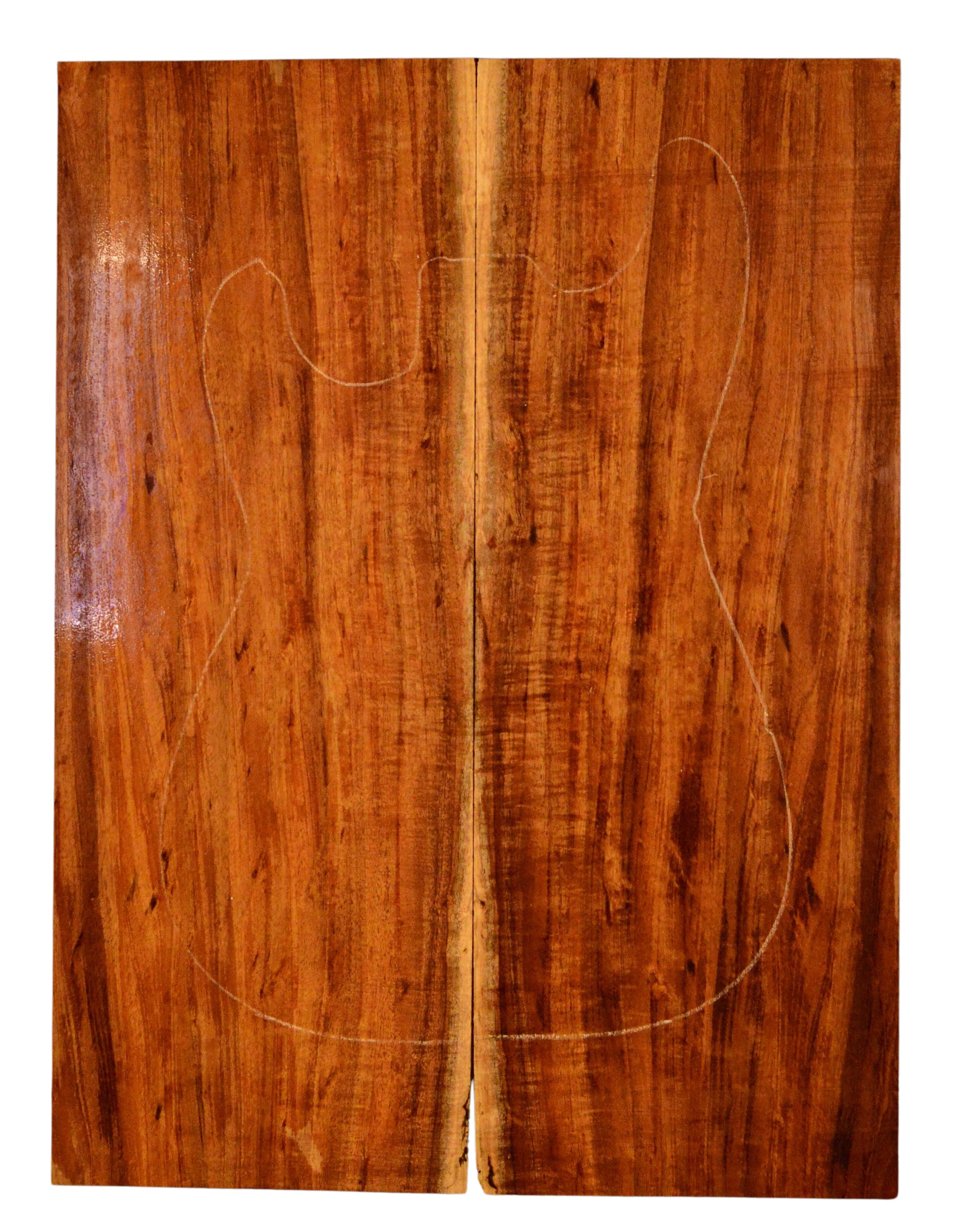 Blackwood (Tasmanian) GuitarSolidBodyTopATC L015809.G.007