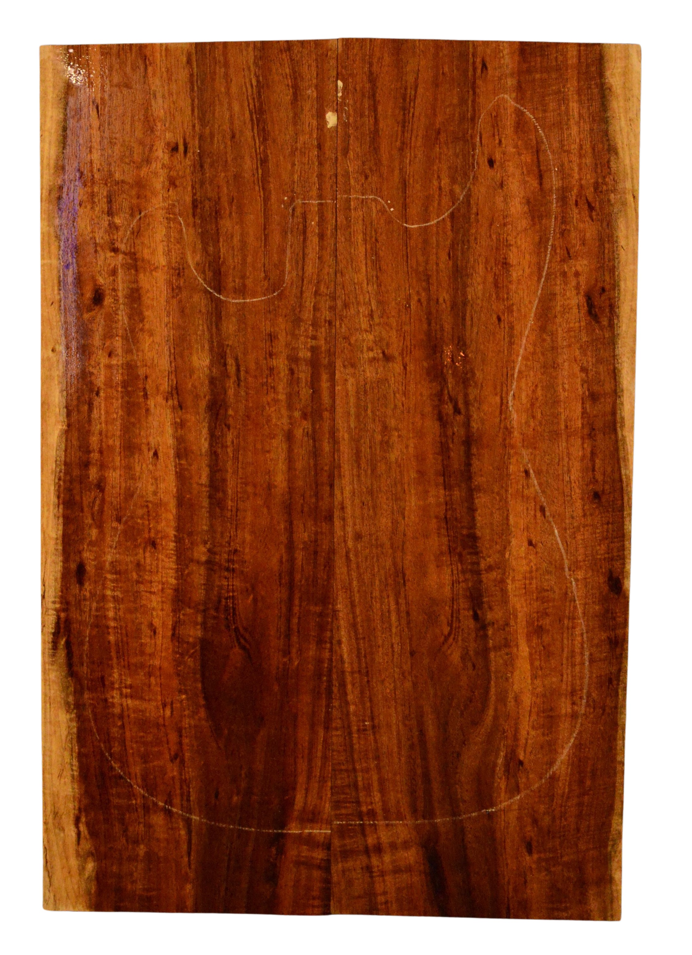 Blackwood (Tasmanian) GuitarSolidBodyTopATC L015809.G.008