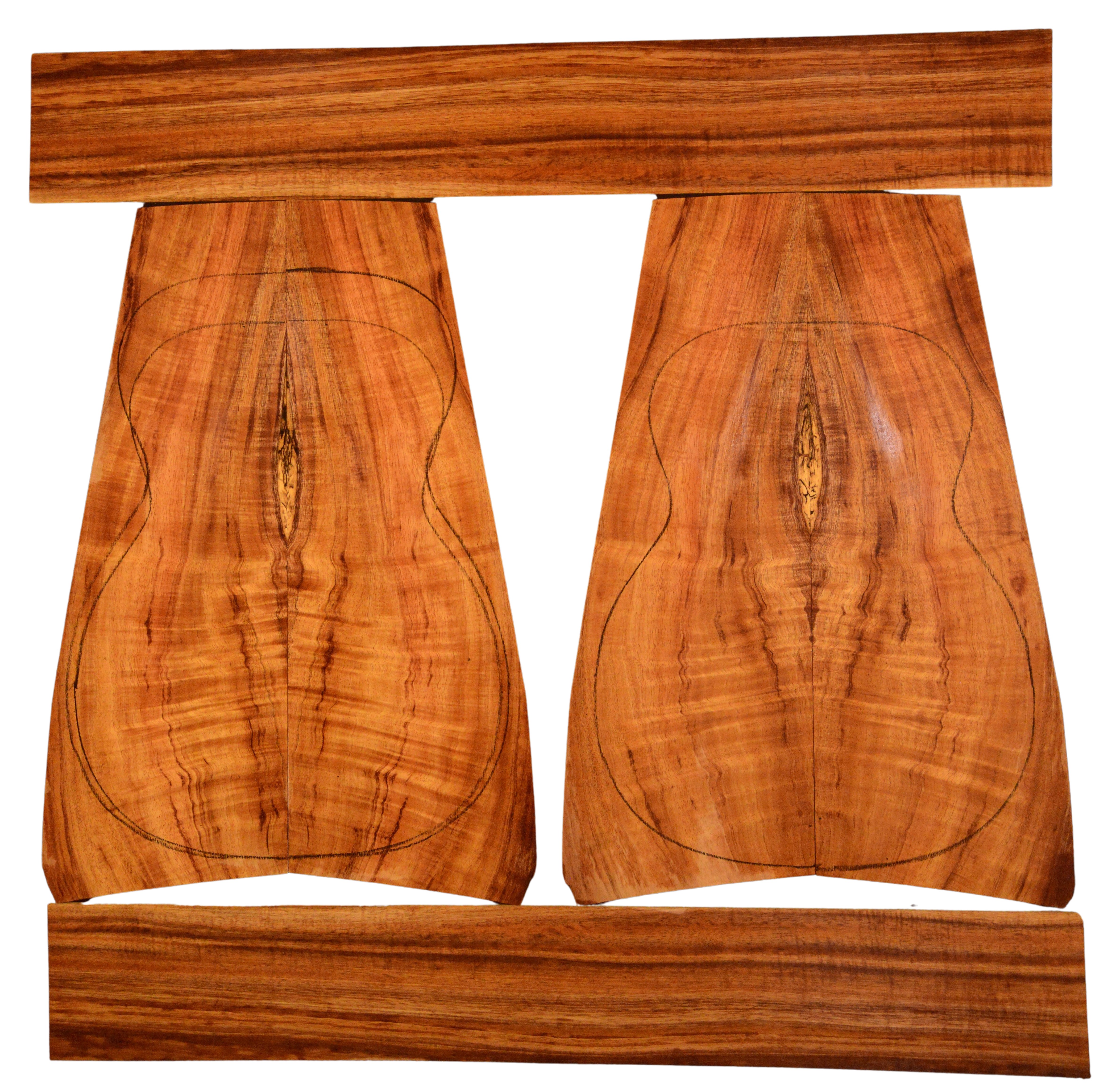 Koa GuitarSet6pcATC L015819.G.001