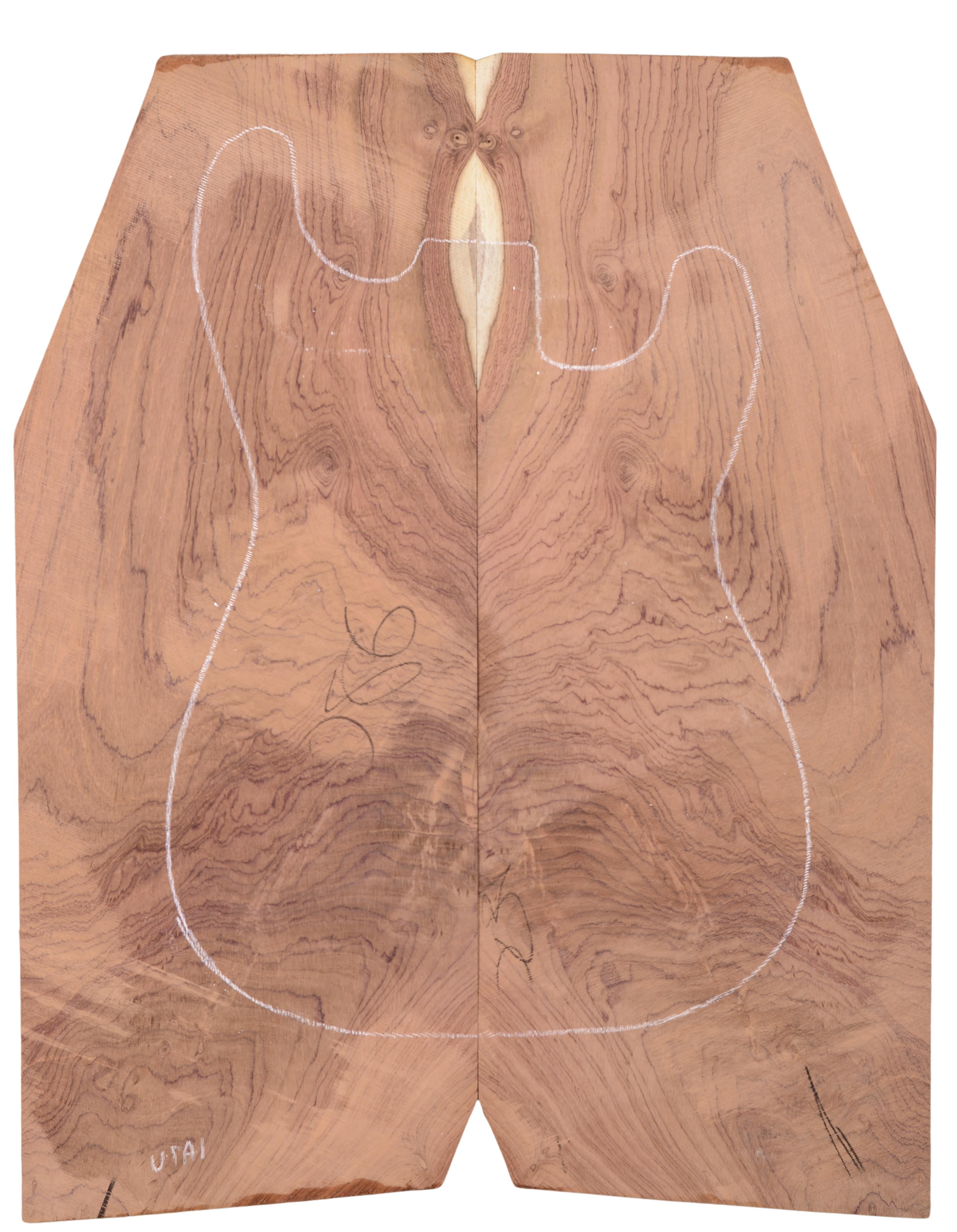 Rosewood (Nicaraguan) GuitarSolidBodyTopATC L020039.G.157