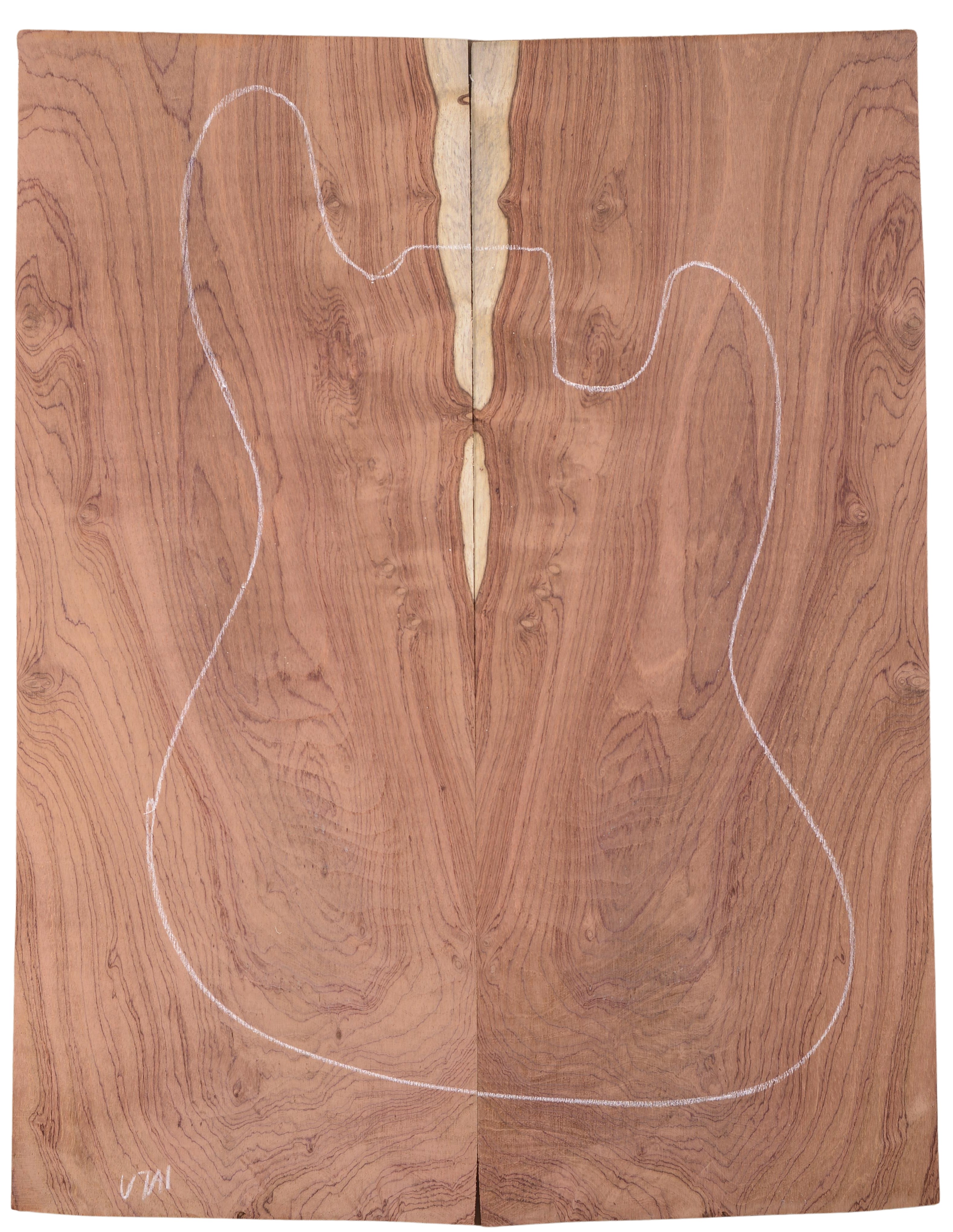 Rosewood (Nicaraguan) GuitarSolidBodyTopATC L020039.G.158