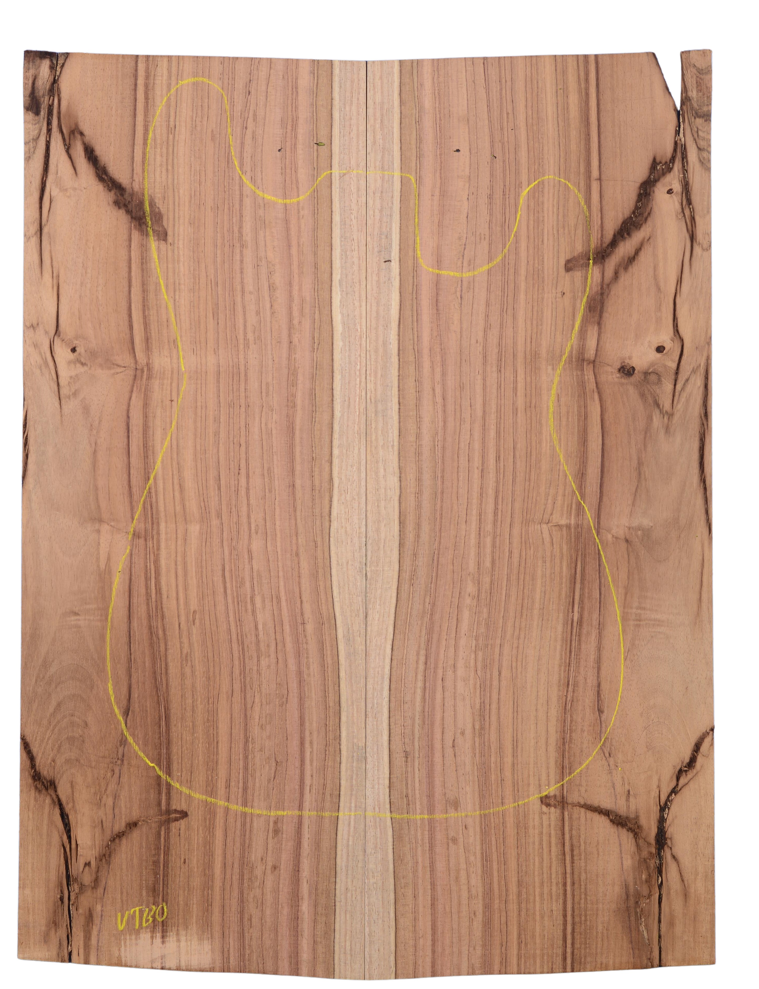 Rosewood (Nicaraguan) GuitarSolidBodyTopATC L020039.G.437